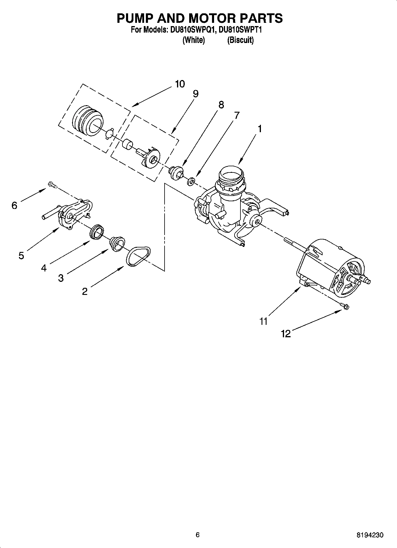 05 - PUMP AND MOTOR PARTS