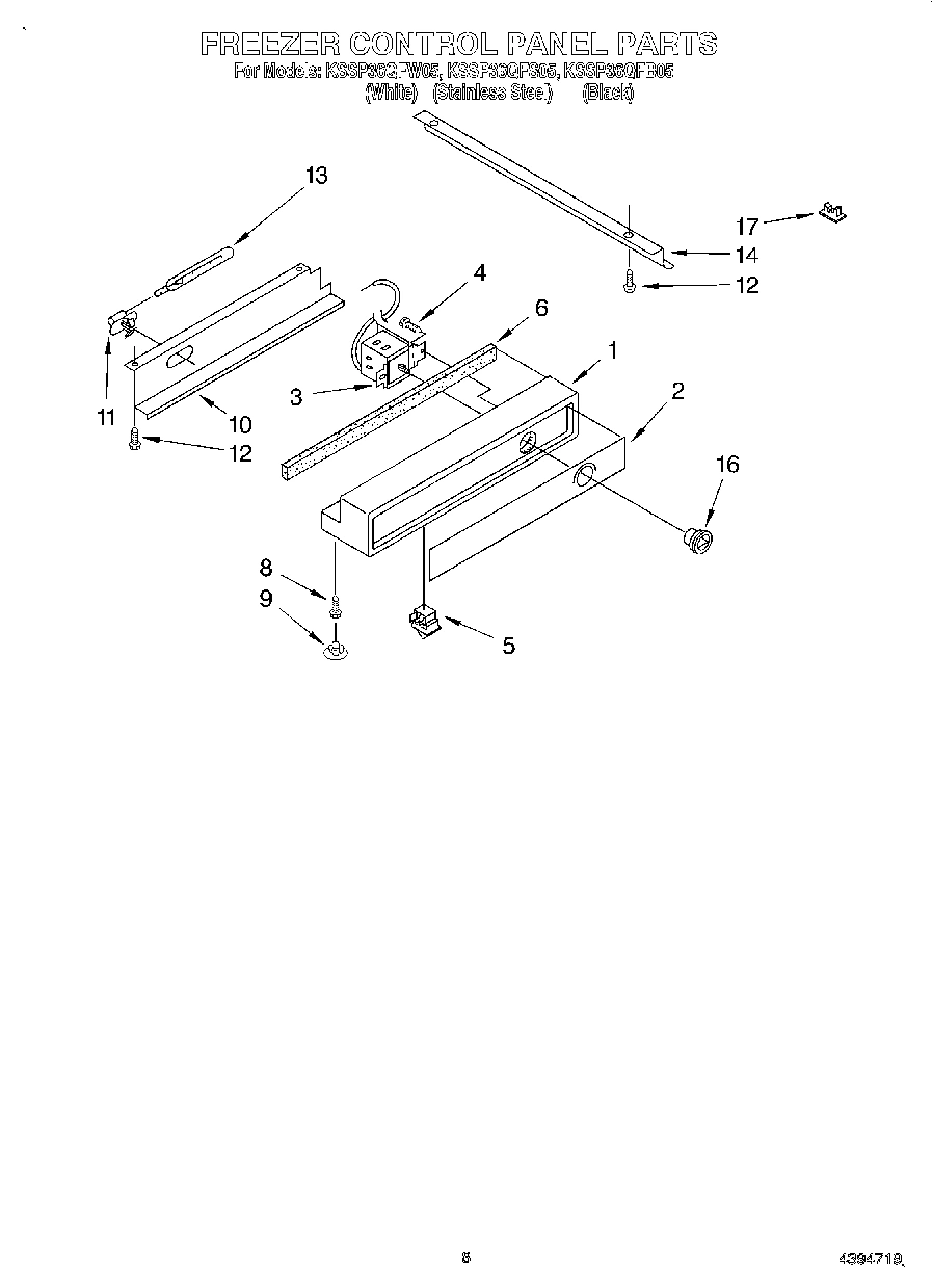 06 - FREEZER CONTROL PANEL