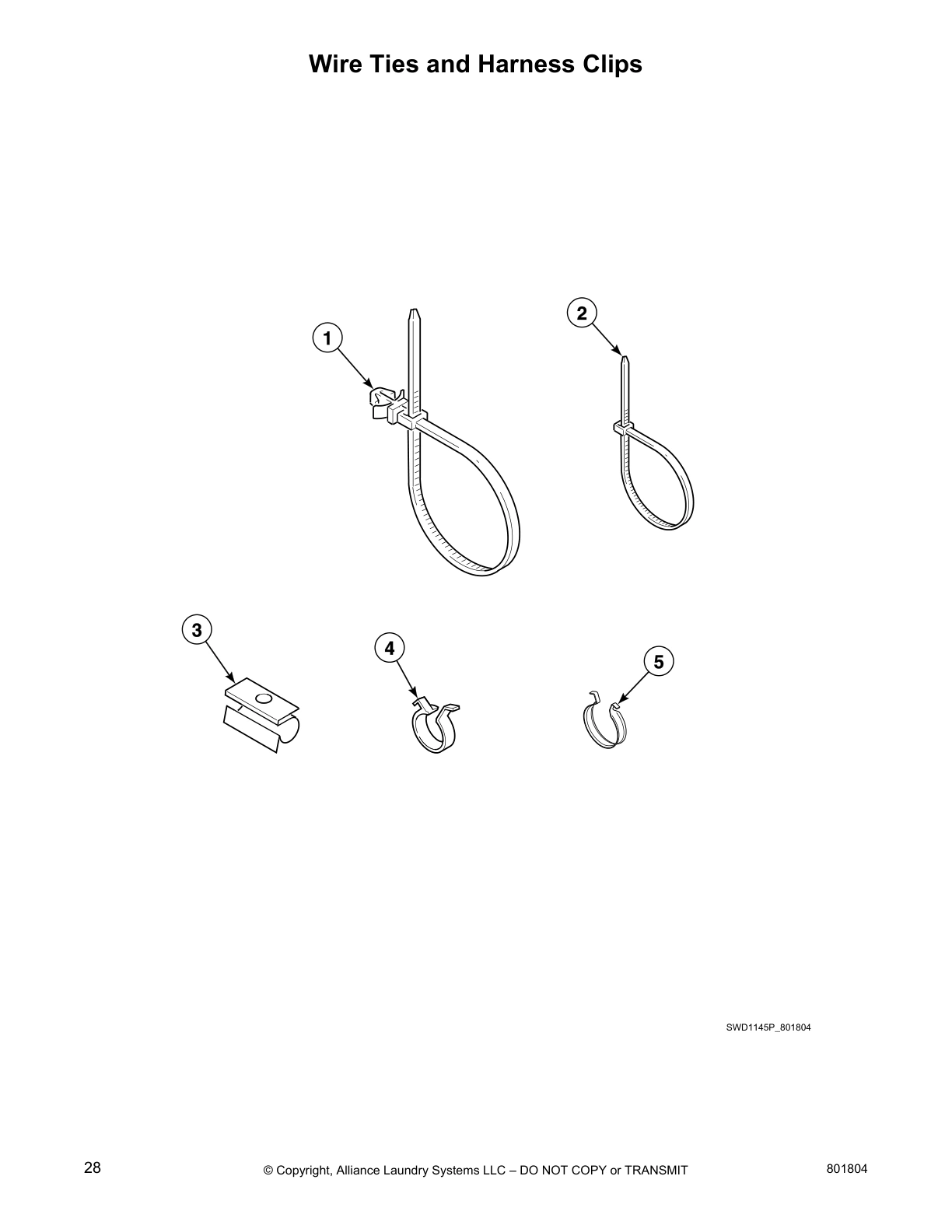 Wire Ties and Harness Clips