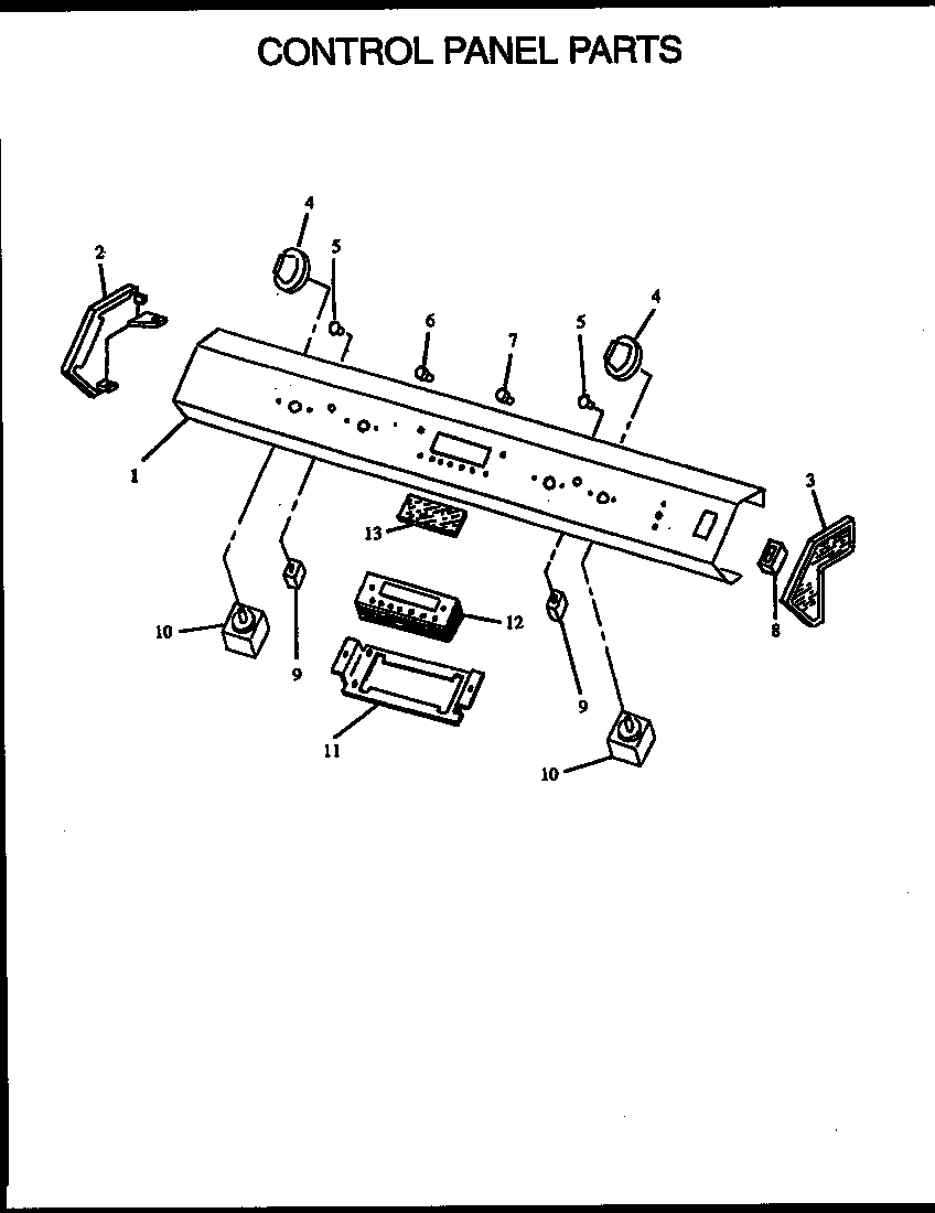 02 - CONTROL PANEL PARTS