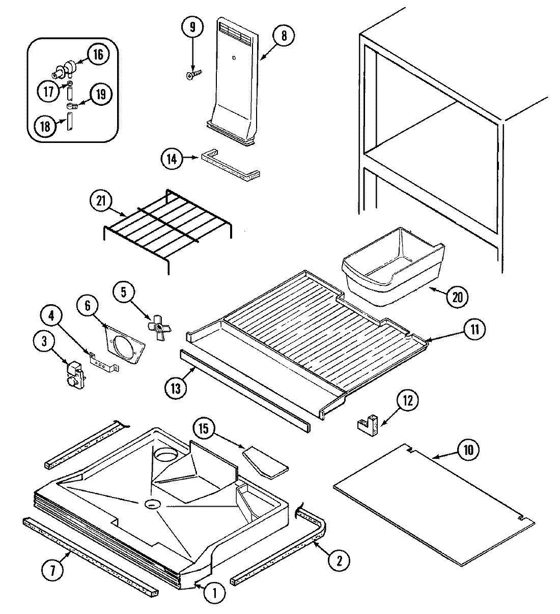 01 - FREEZER COMPARTMENT