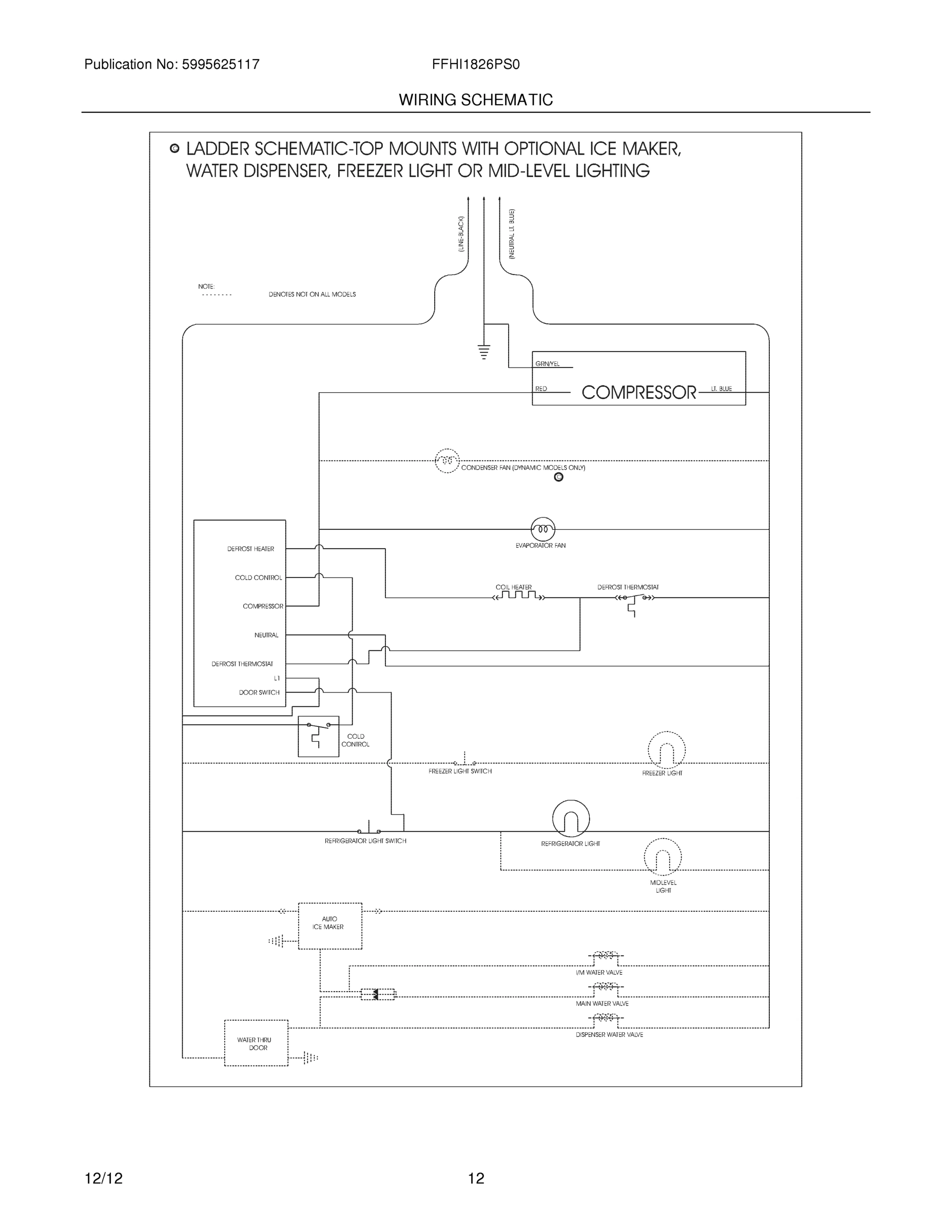 12 - WIRING SCHEMATIC