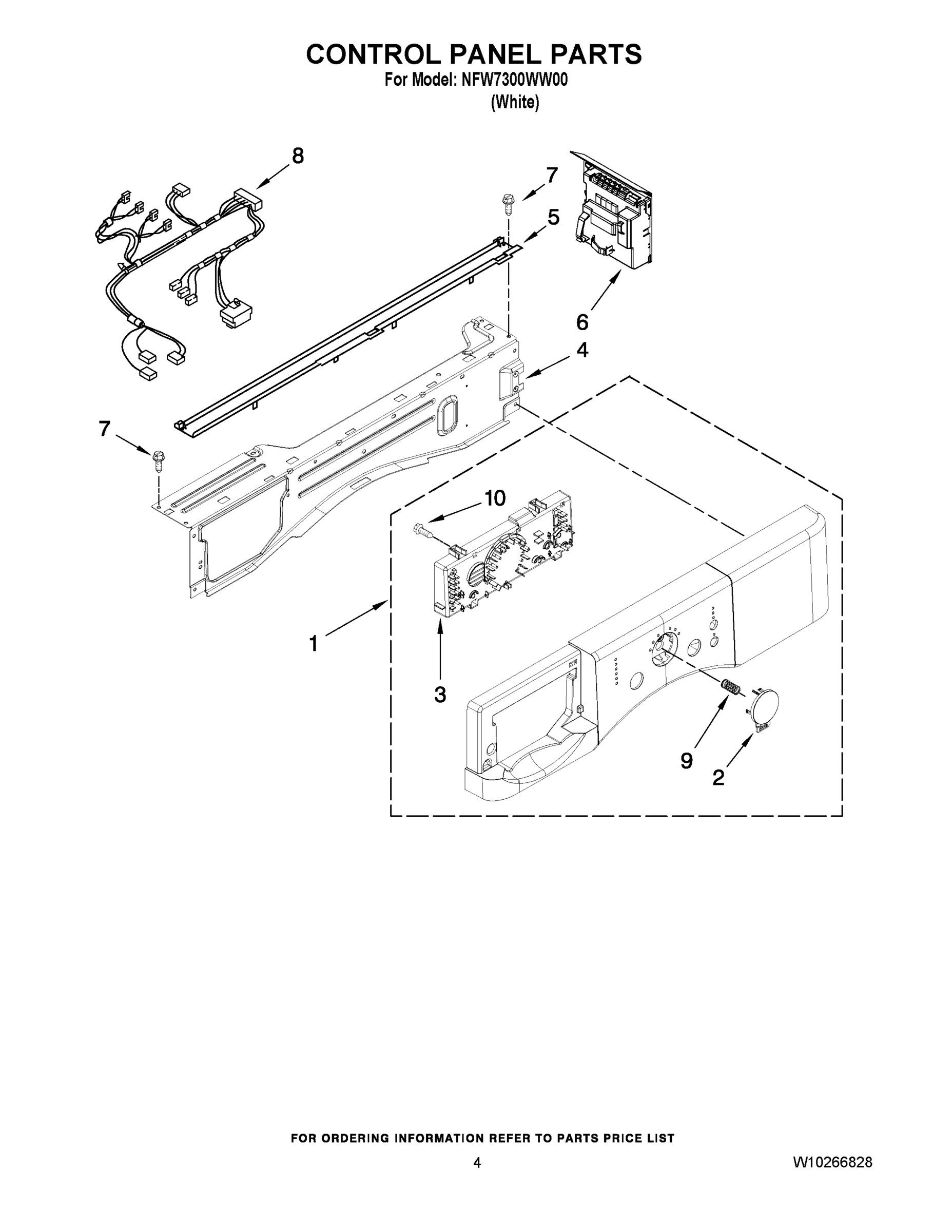 03 - CONTROL PANEL PARTS