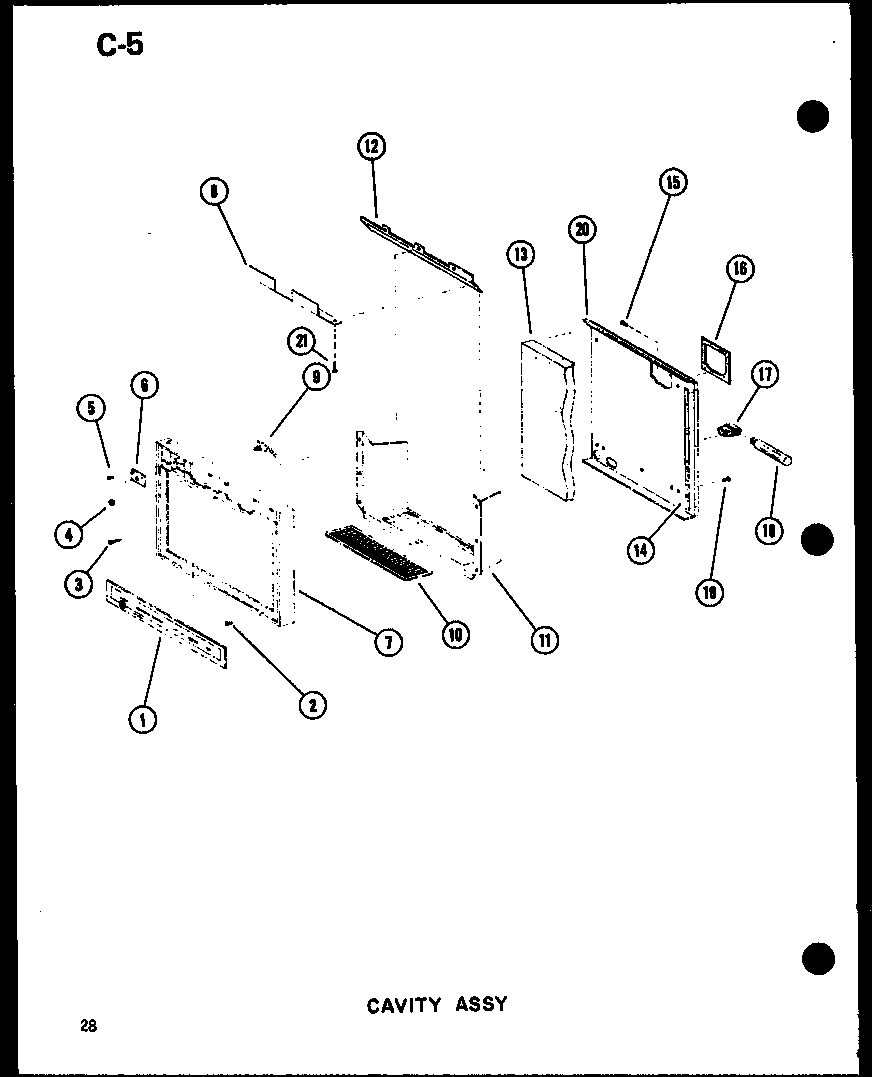01 - CAVITY ASSY