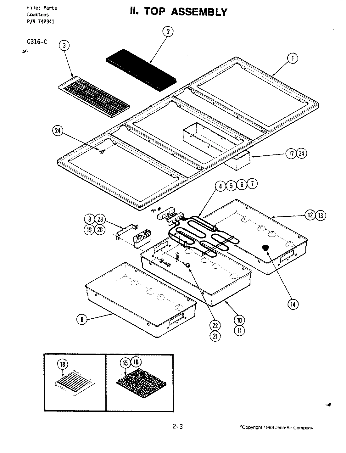 04 - TOP ASSEMBLY (C316-C)