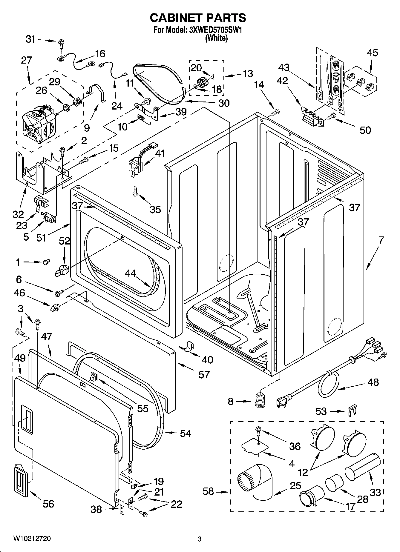 02 - CABINET PARTS