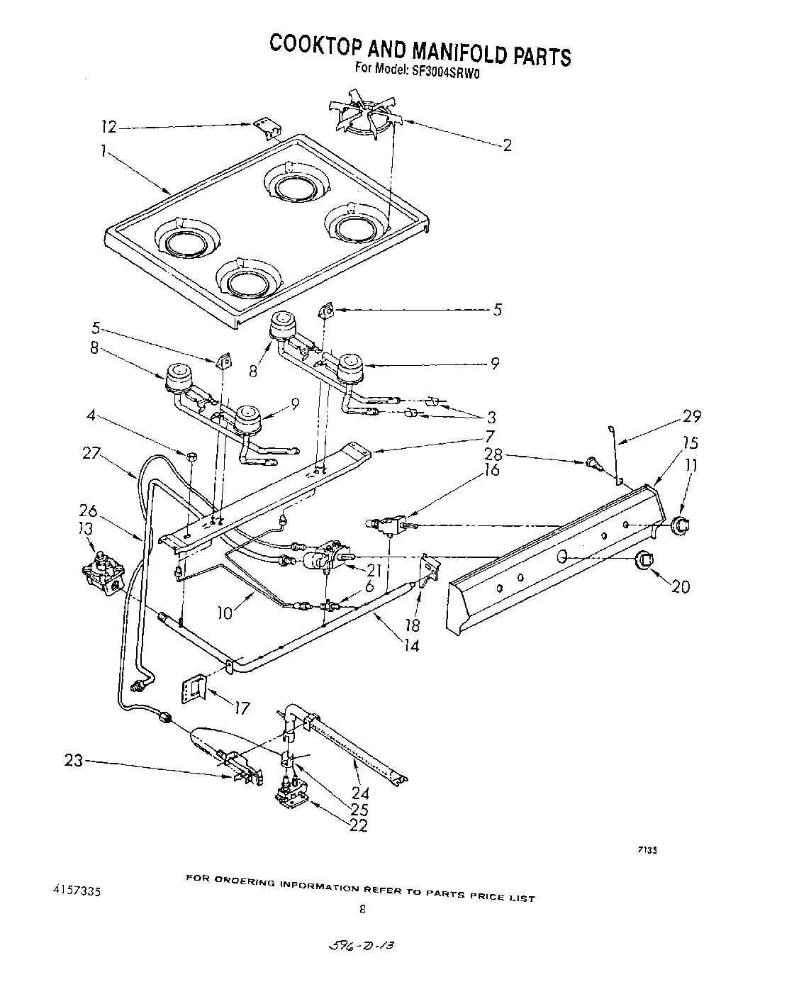 06 - COOKTOP AND MANIFOLD , LITERATURE AND OPTIONAL