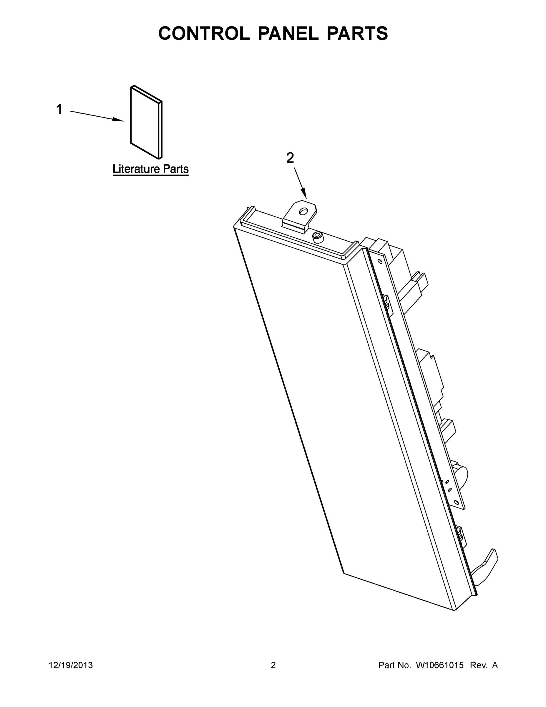 02 - CONTROL PANEL PARTS
