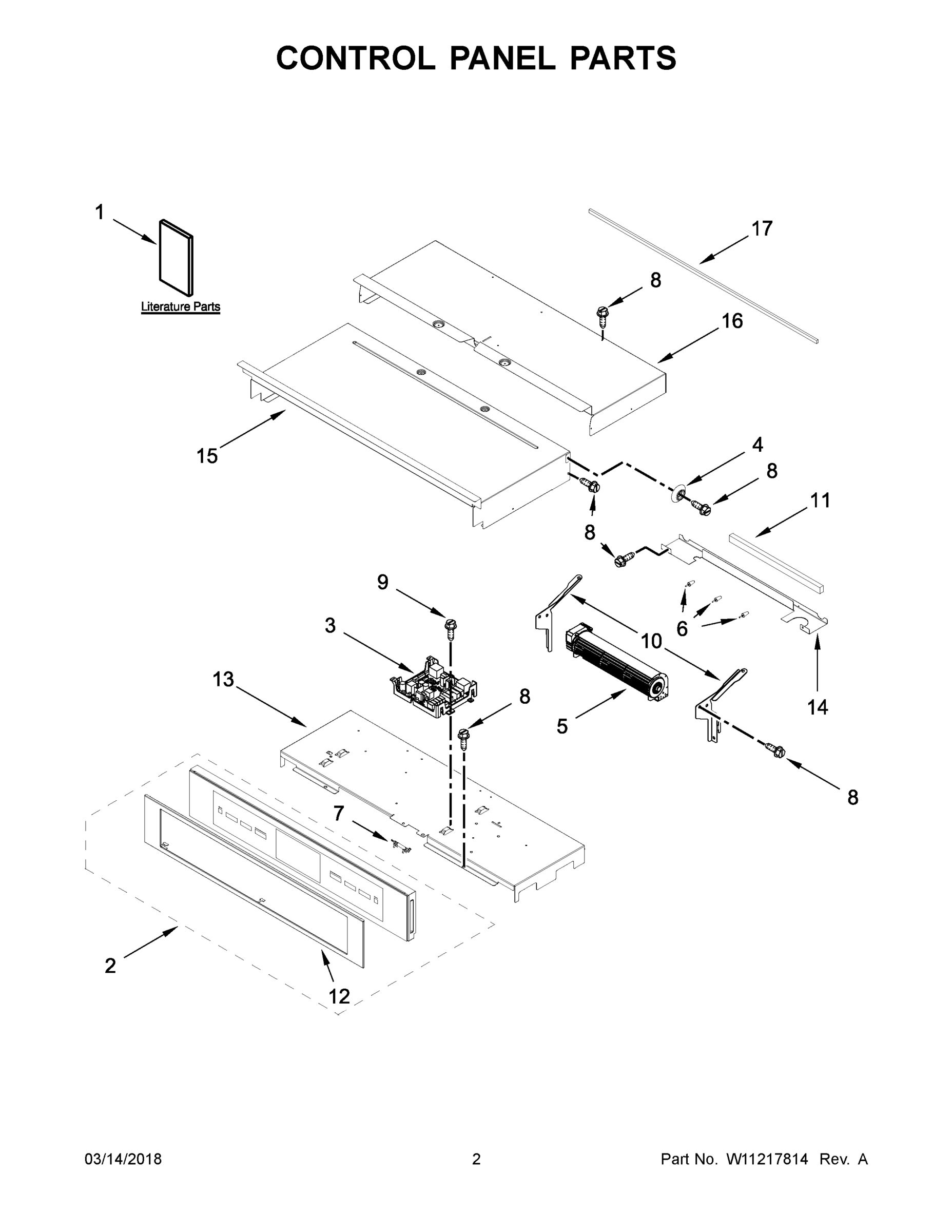 02 - CONTROL PANEL PARTS