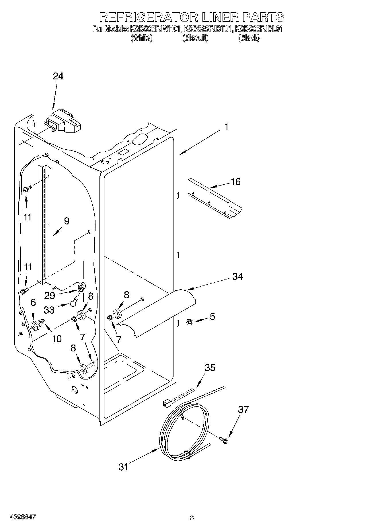 02 - REFRIGERATOR LINER