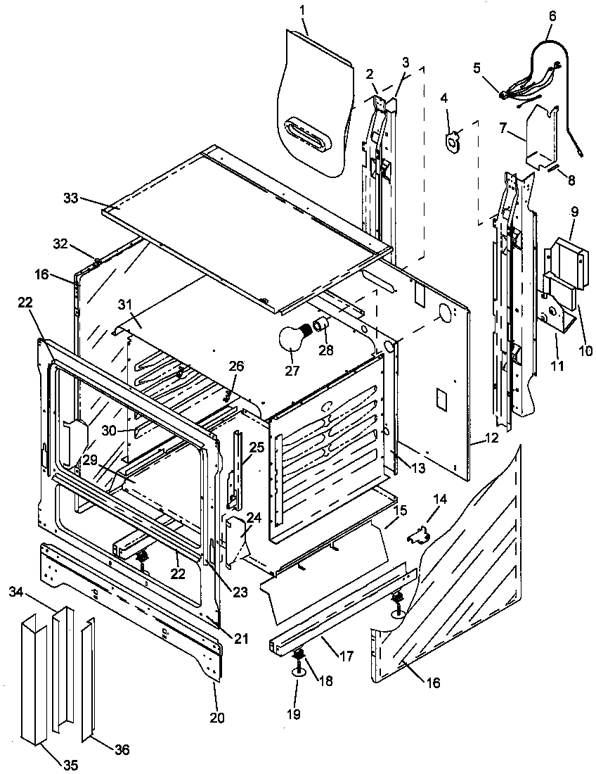02 - CABINET ASSY