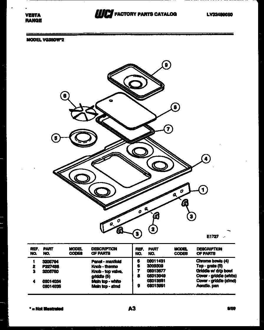 03 - COOKTOP PARTS