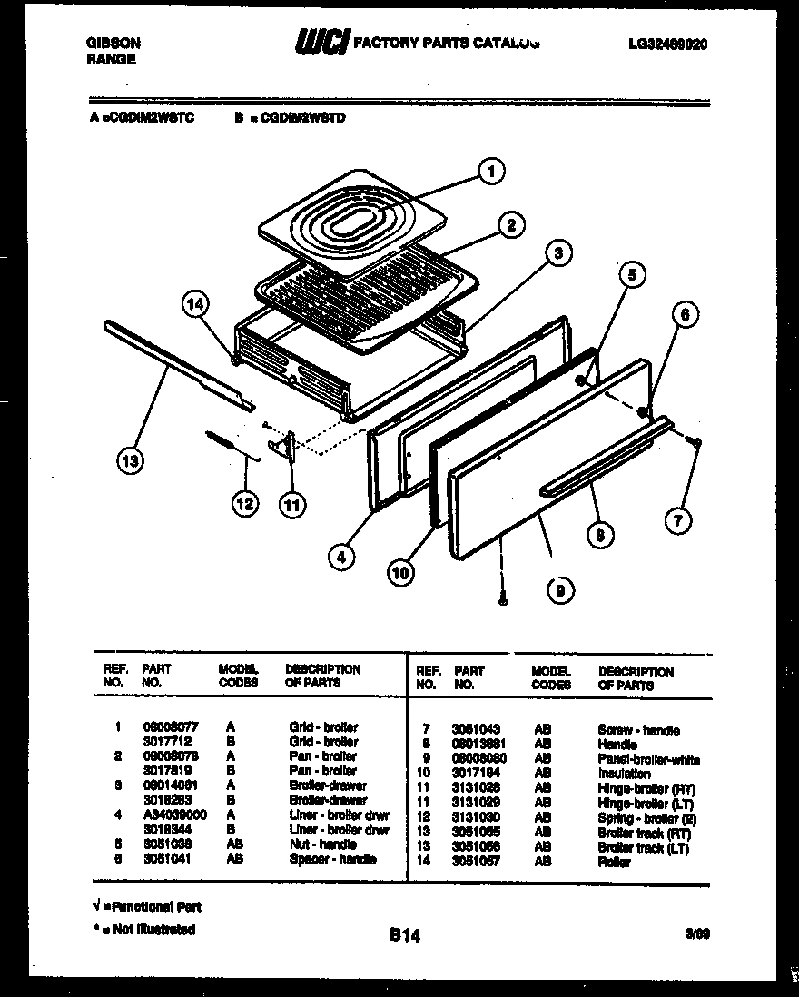 05 - BROILER DRAWER PARTS
