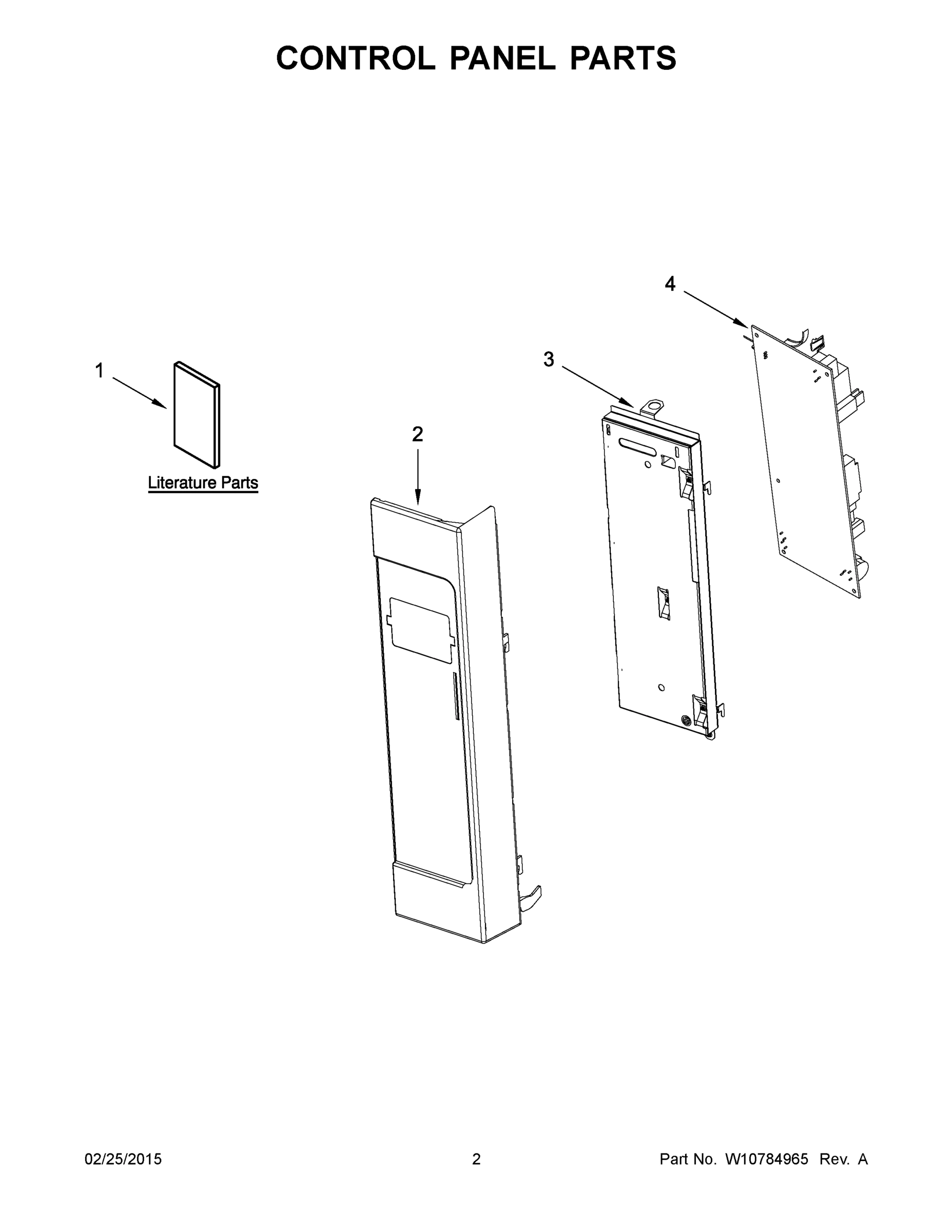 02 - CONTROL PANEL PARTS