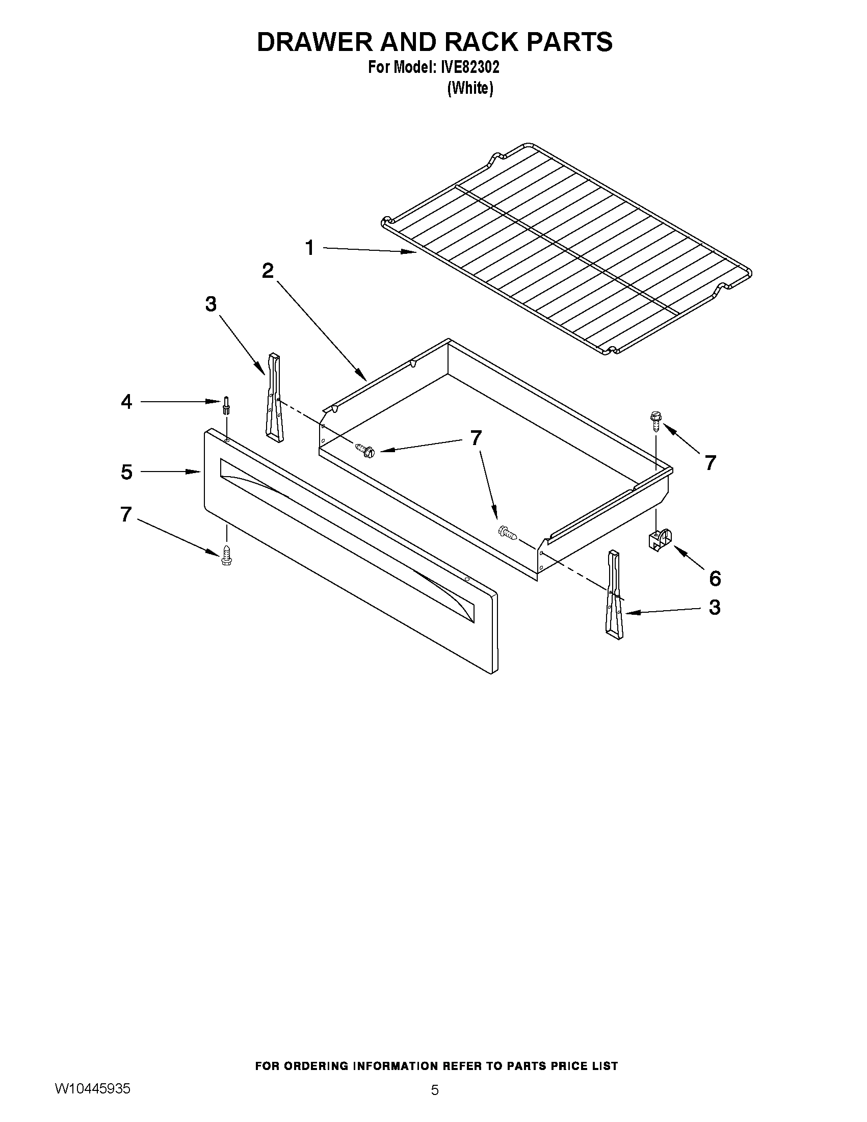 04 - DRAWER AND RACK PARTS