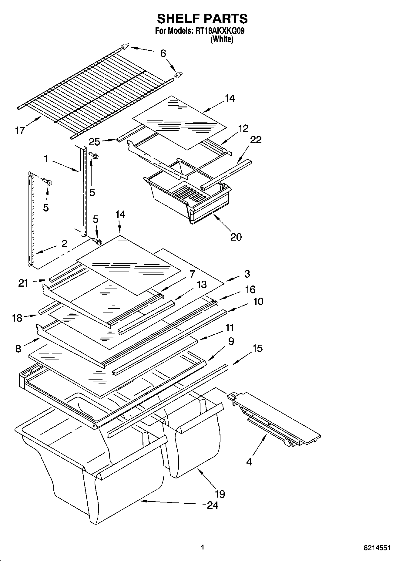 03 - SHELF PARTS