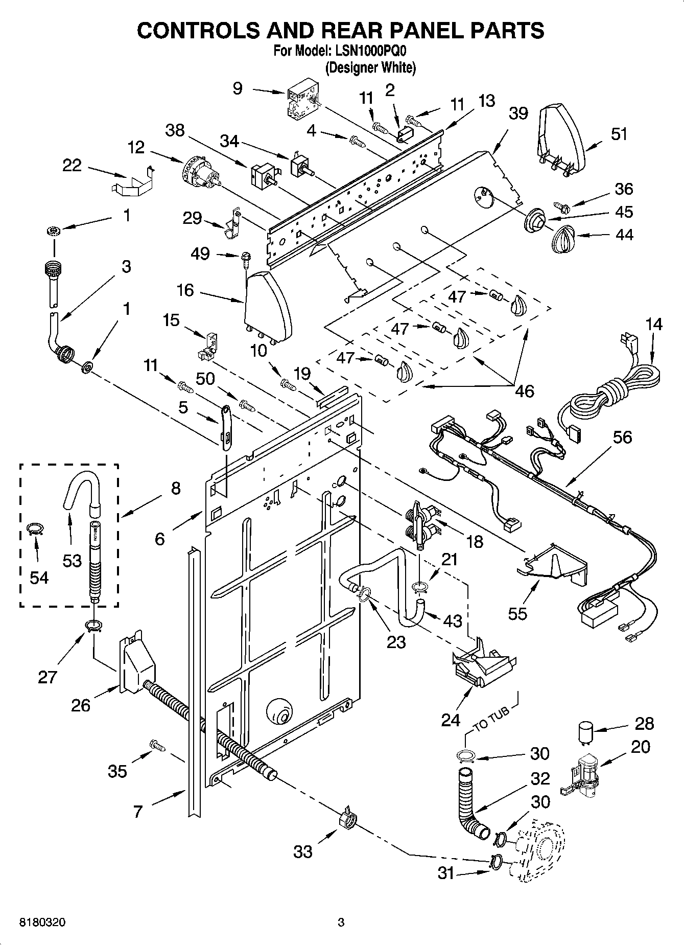 02 - CONTROLS AND REAR PANEL PARTS