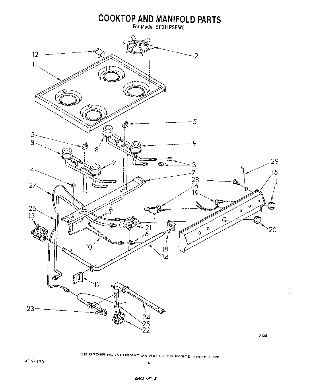 06 - COOKTOP AND MANIFOLD, LITERATURE AND OPTIONAL