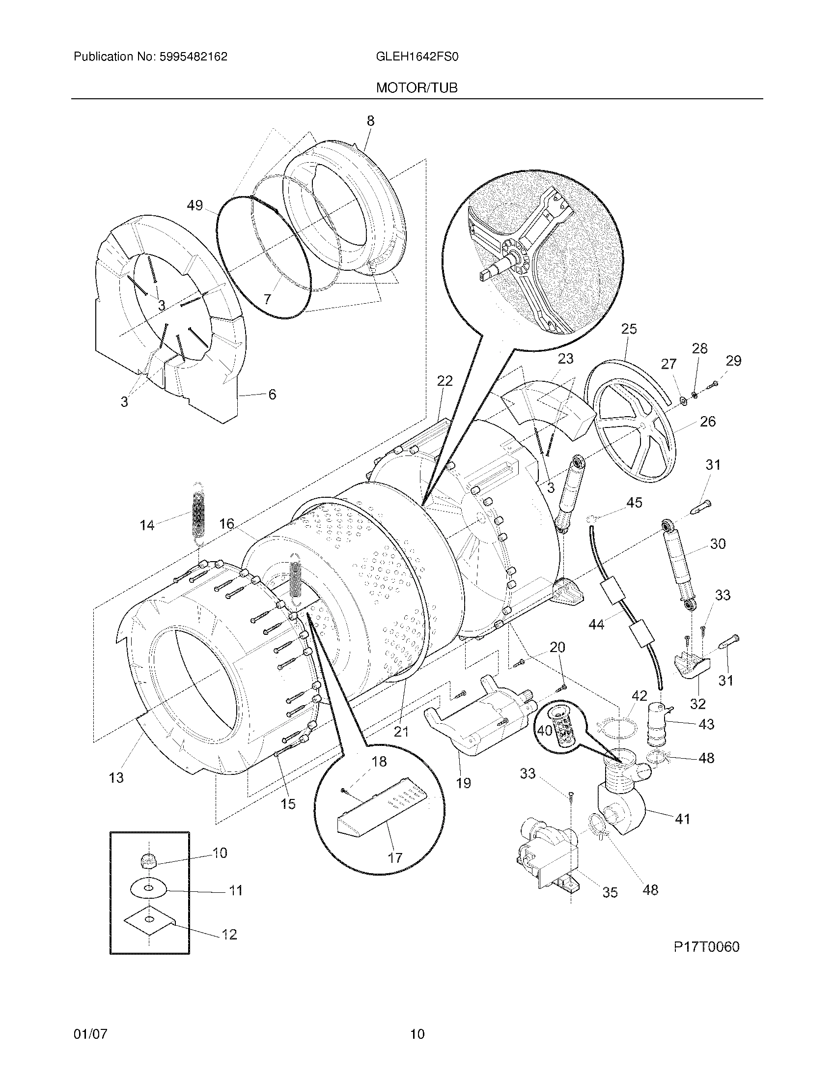 11 - MOTOR/TUB