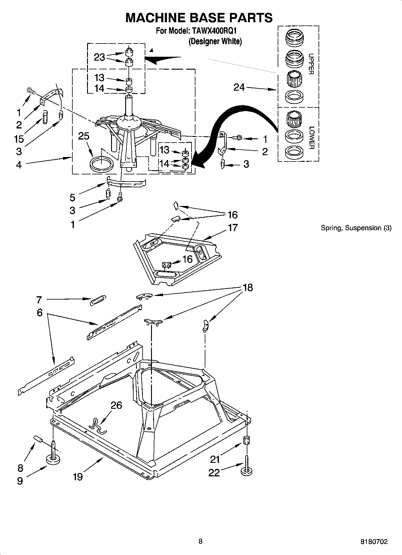 05 - MACHINE BASE PARTS