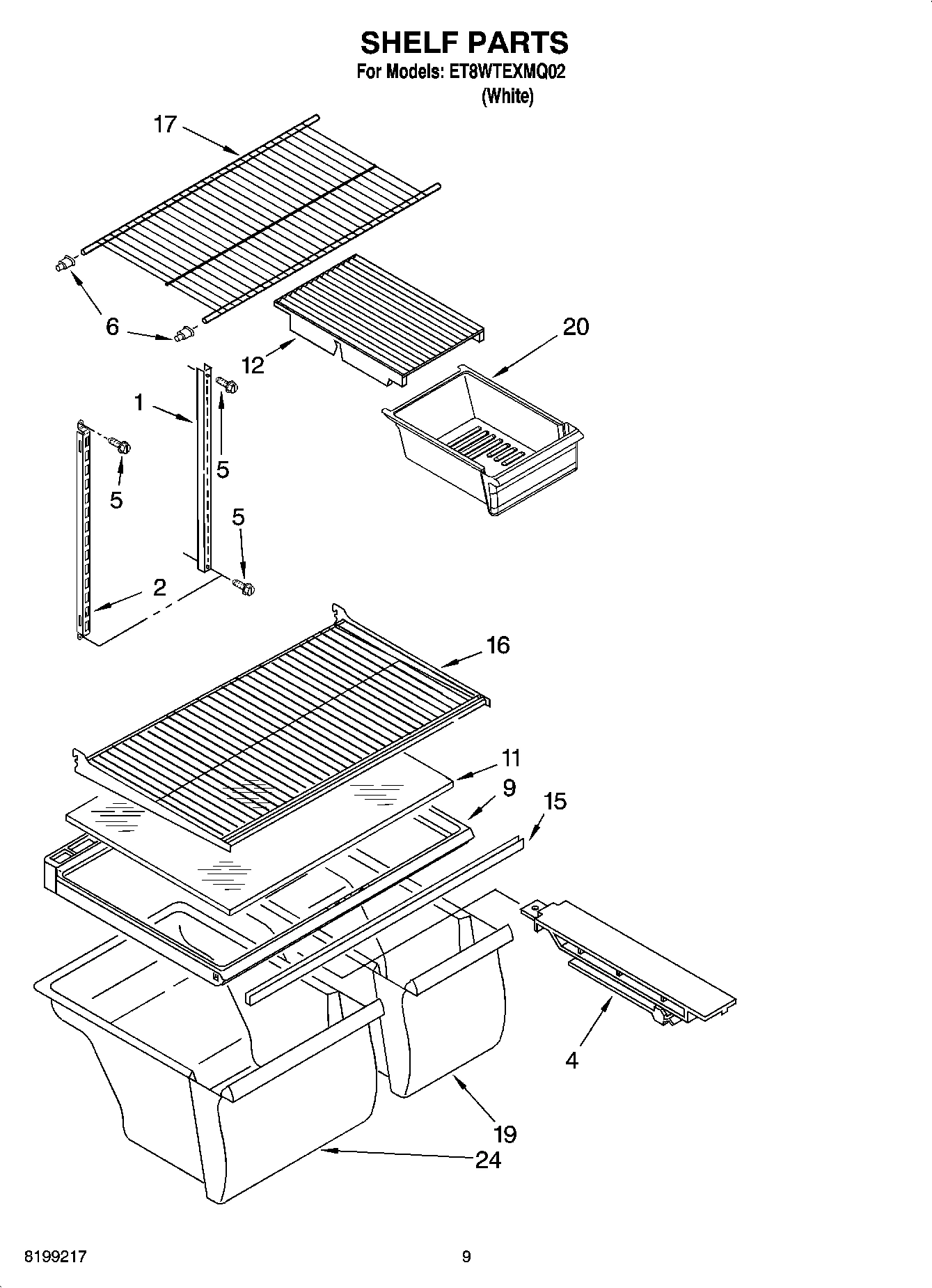 05 - SHELF PARTS, OPTIONAL PARTS