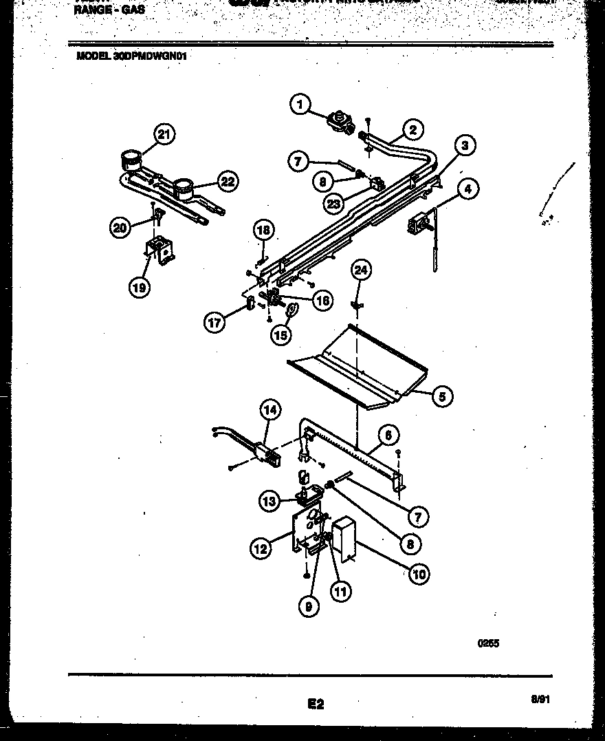 06 - BURNER, MANIFOLD AND GAS CONTROL
