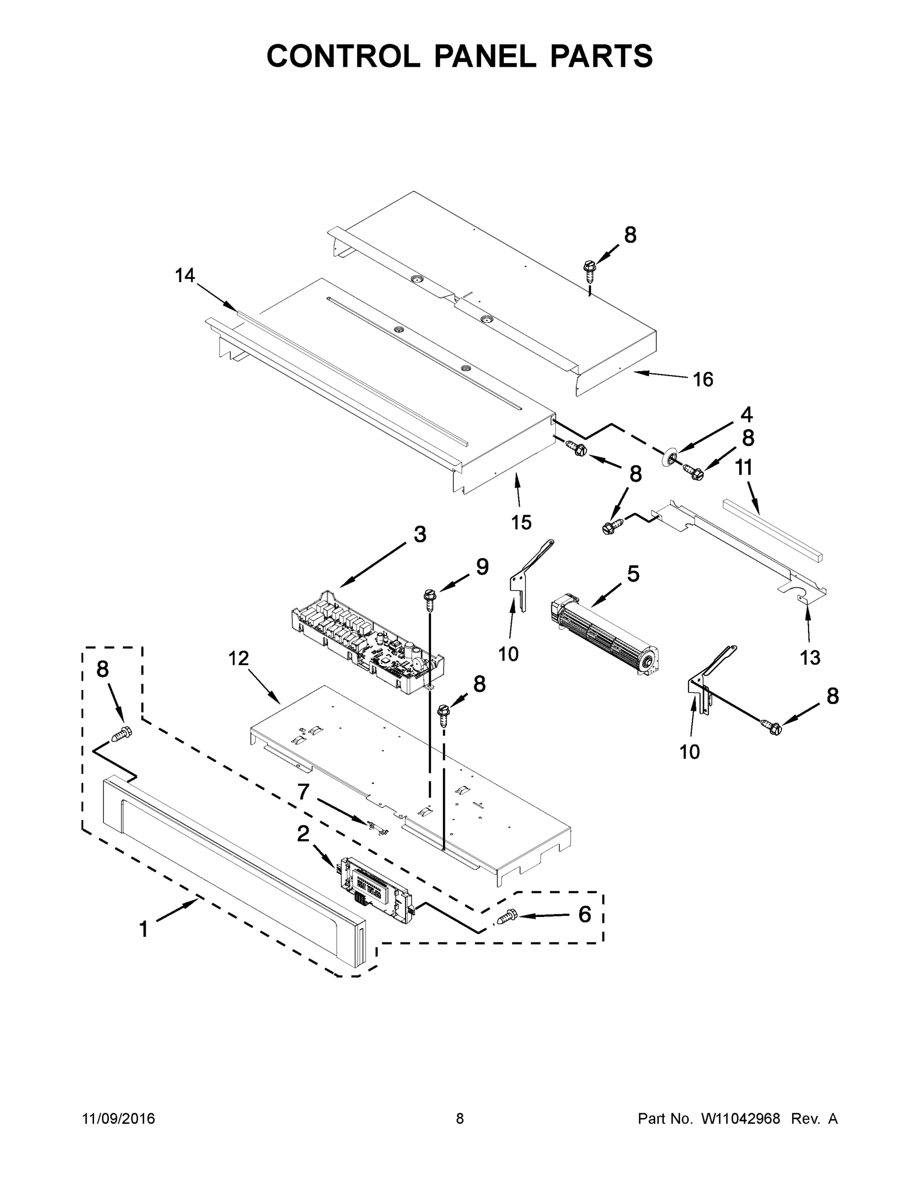 05 - CONTROL PANEL PARTS