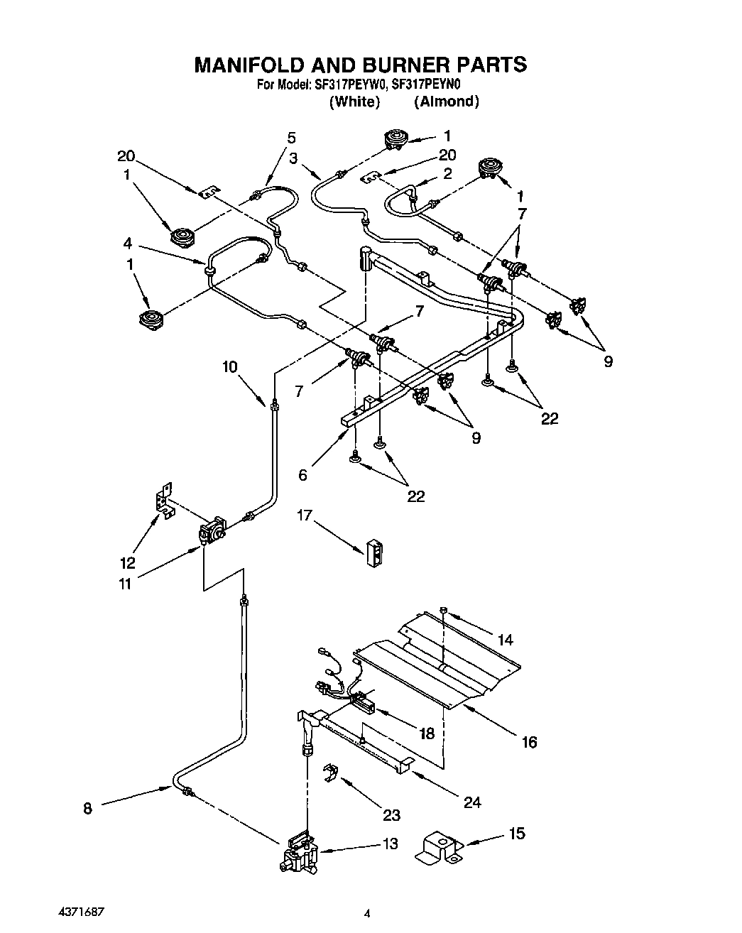 04 - MANIFOLD AND BURNER