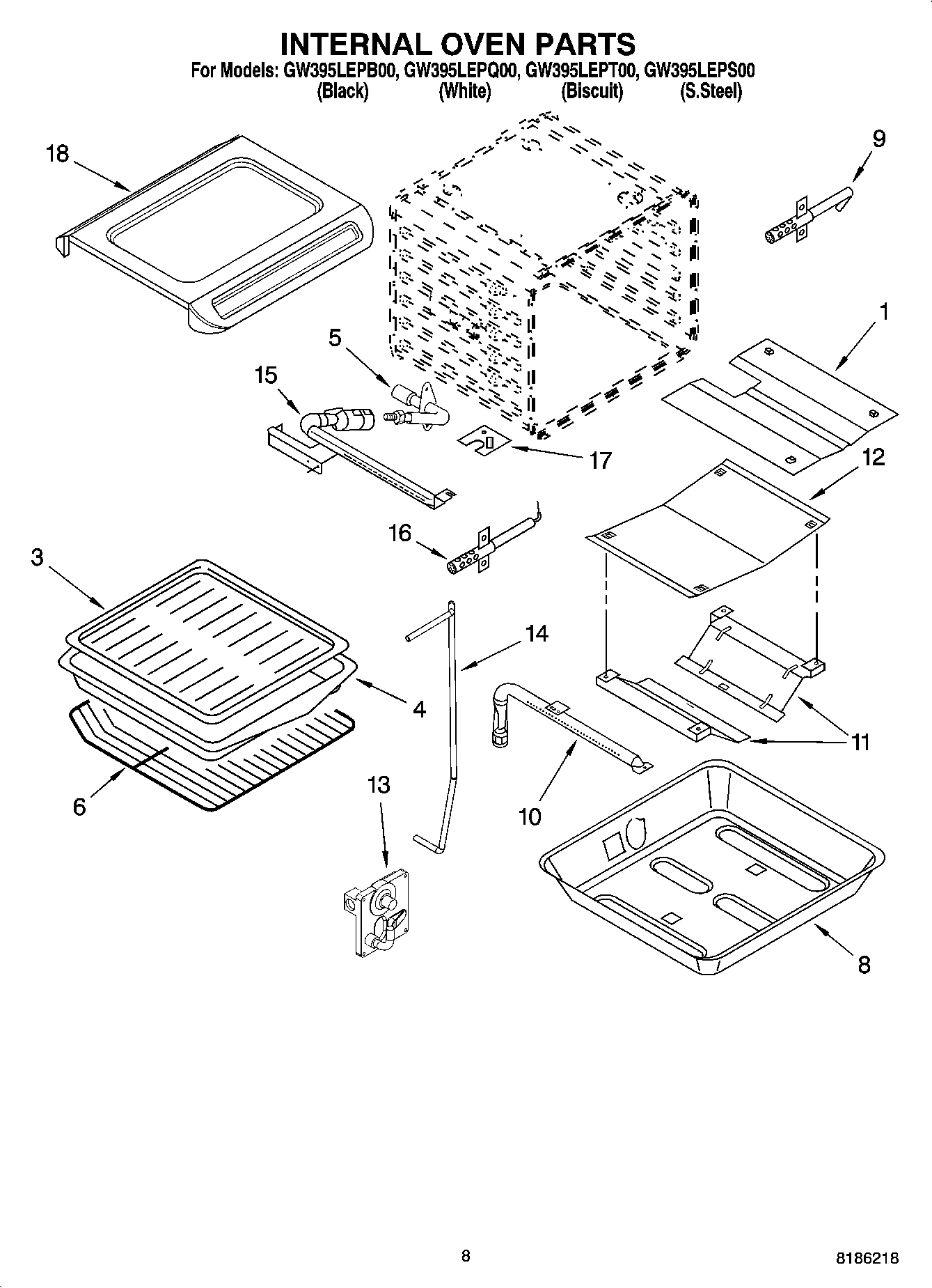 06 - INTERNAL OVEN PARTS