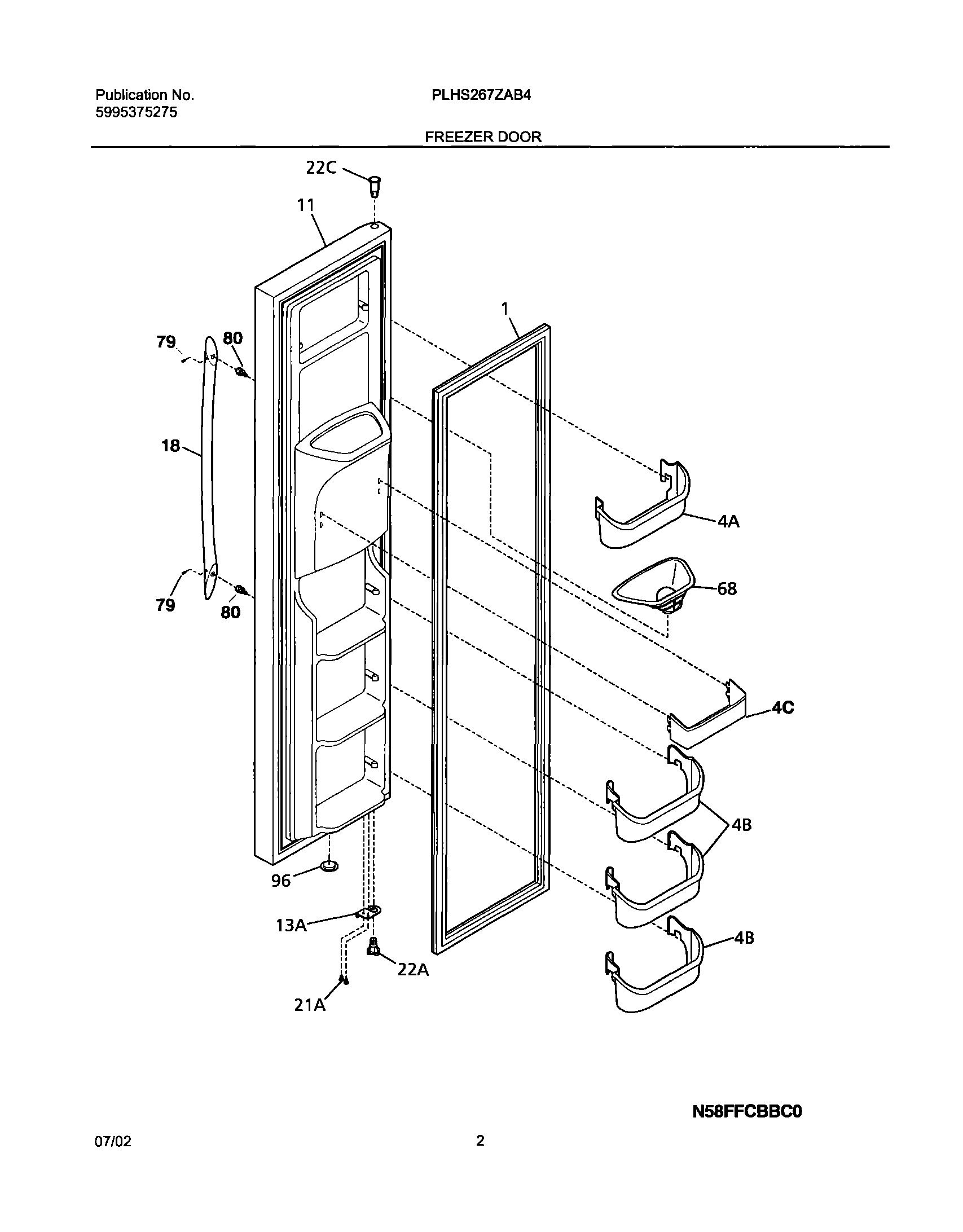 03 - FREEZER DOOR