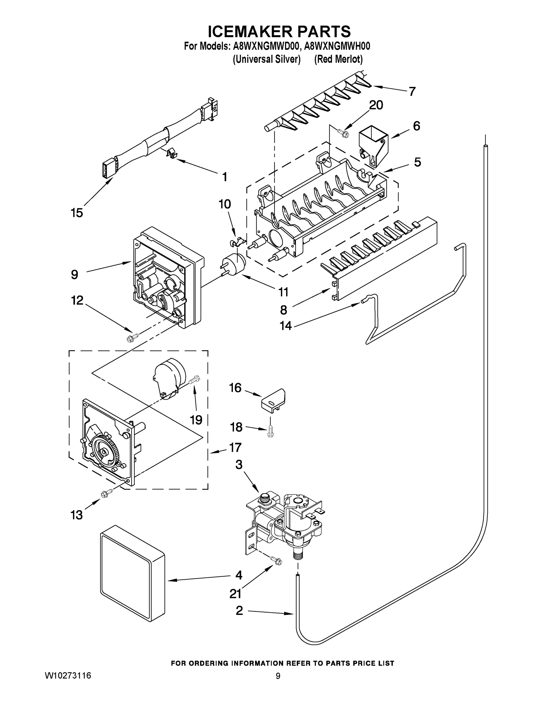 05 - ICEMAKER PARTS
