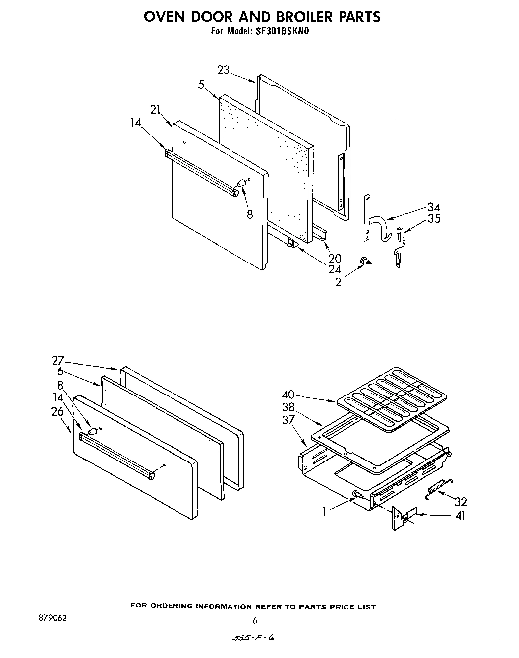 04 - OVEN DOOR AND BROILER