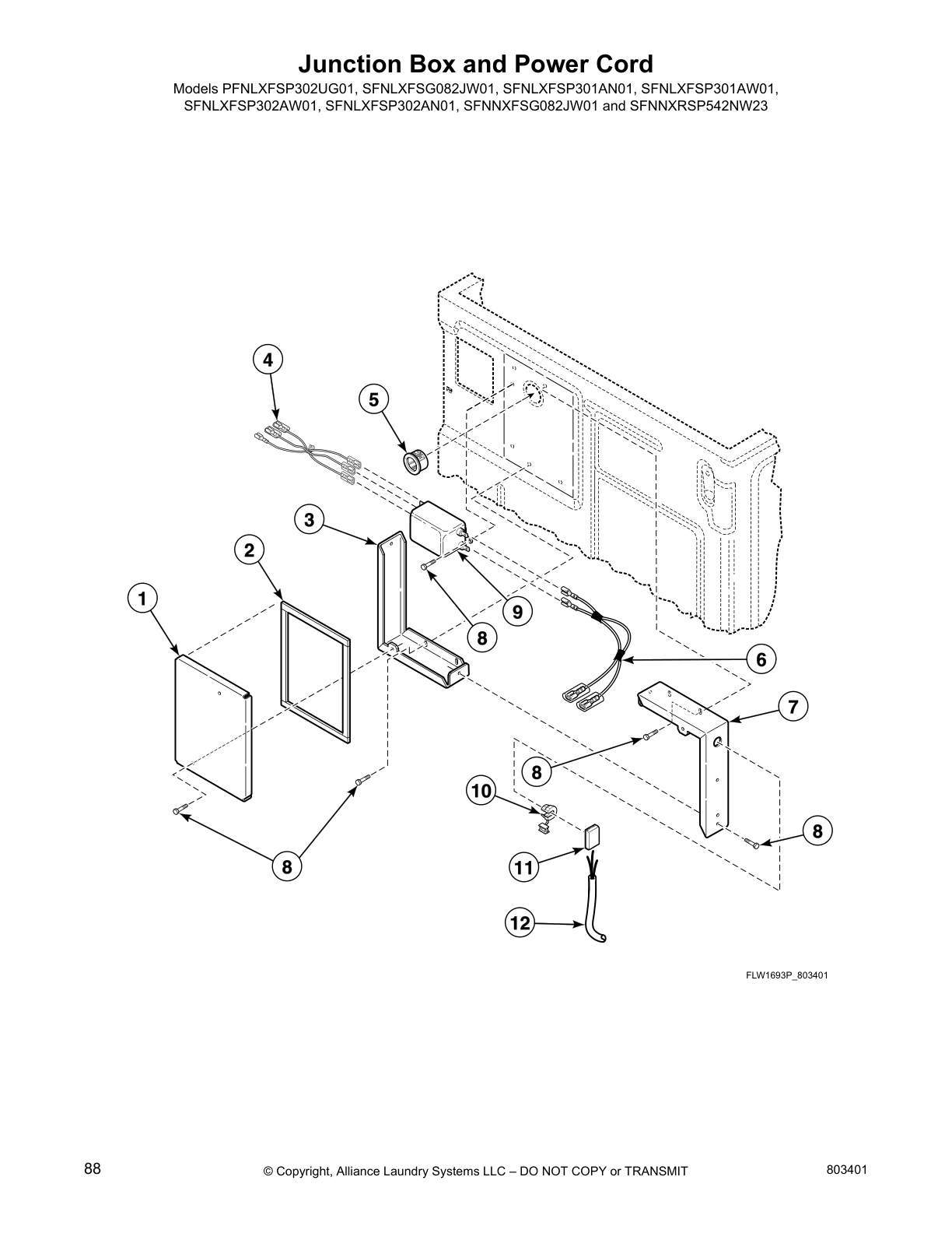 Junction Box and Power Cord