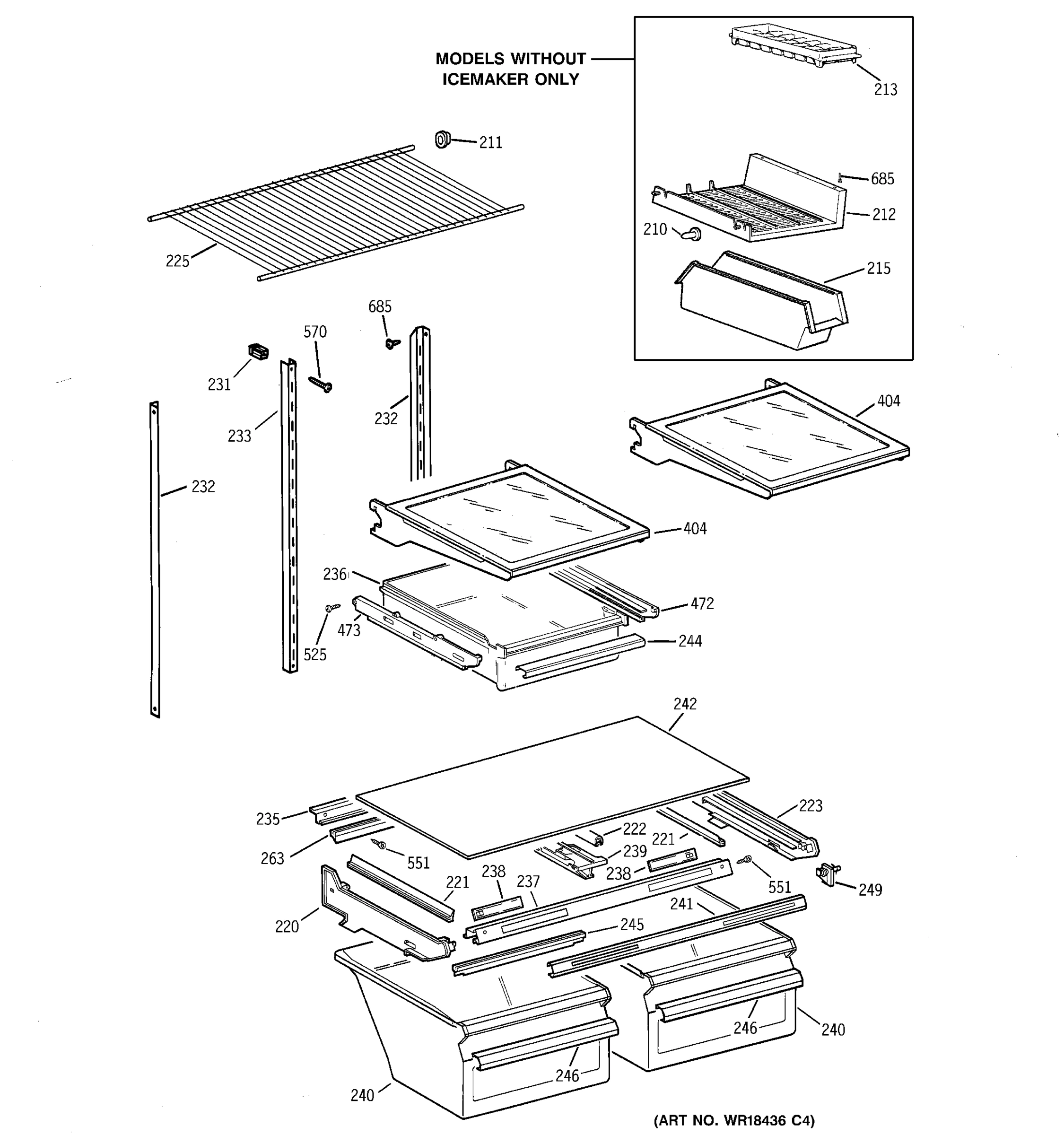 SHELF PARTS