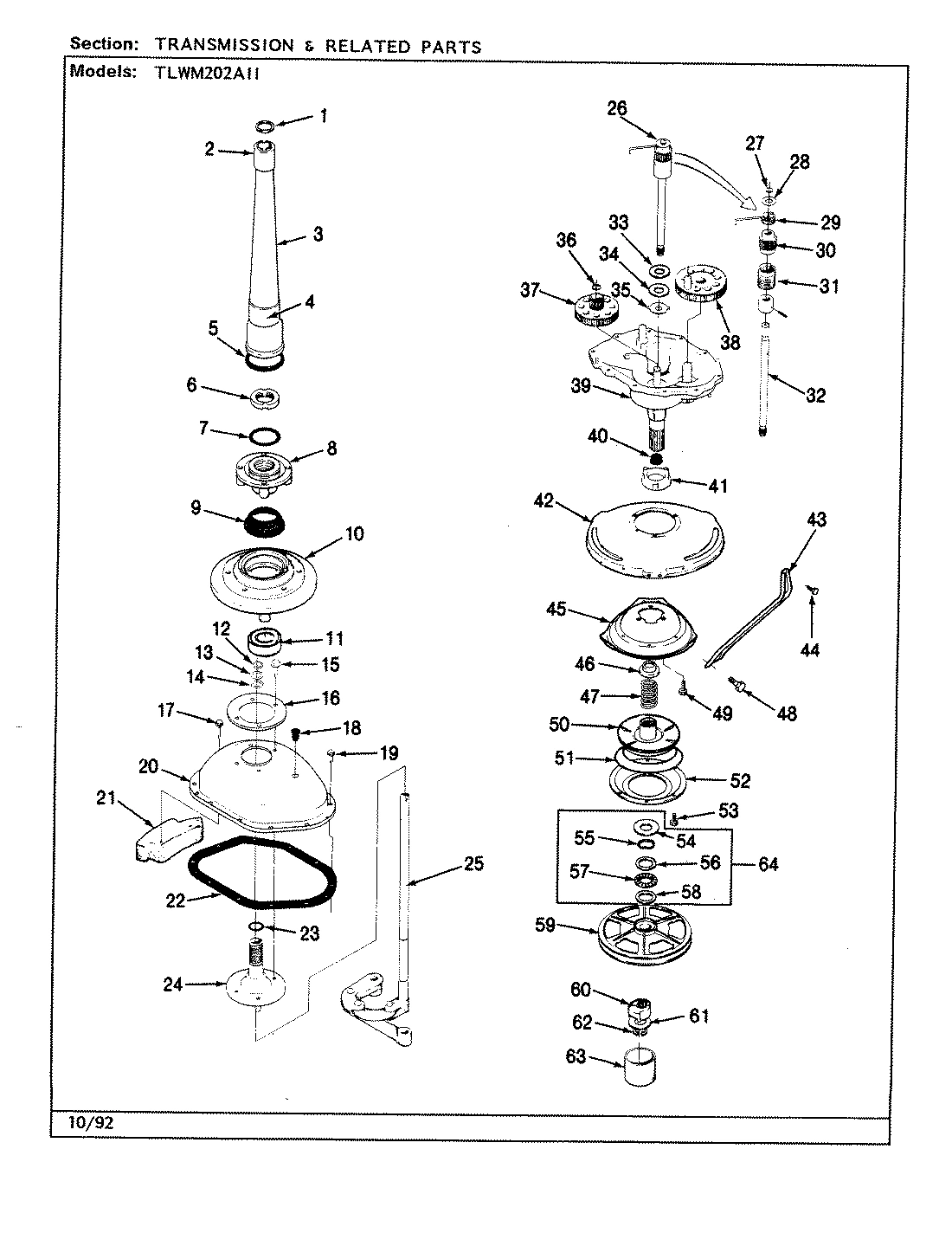 08 - TRANSMISSION & RELATED PARTS (REV. F-K)