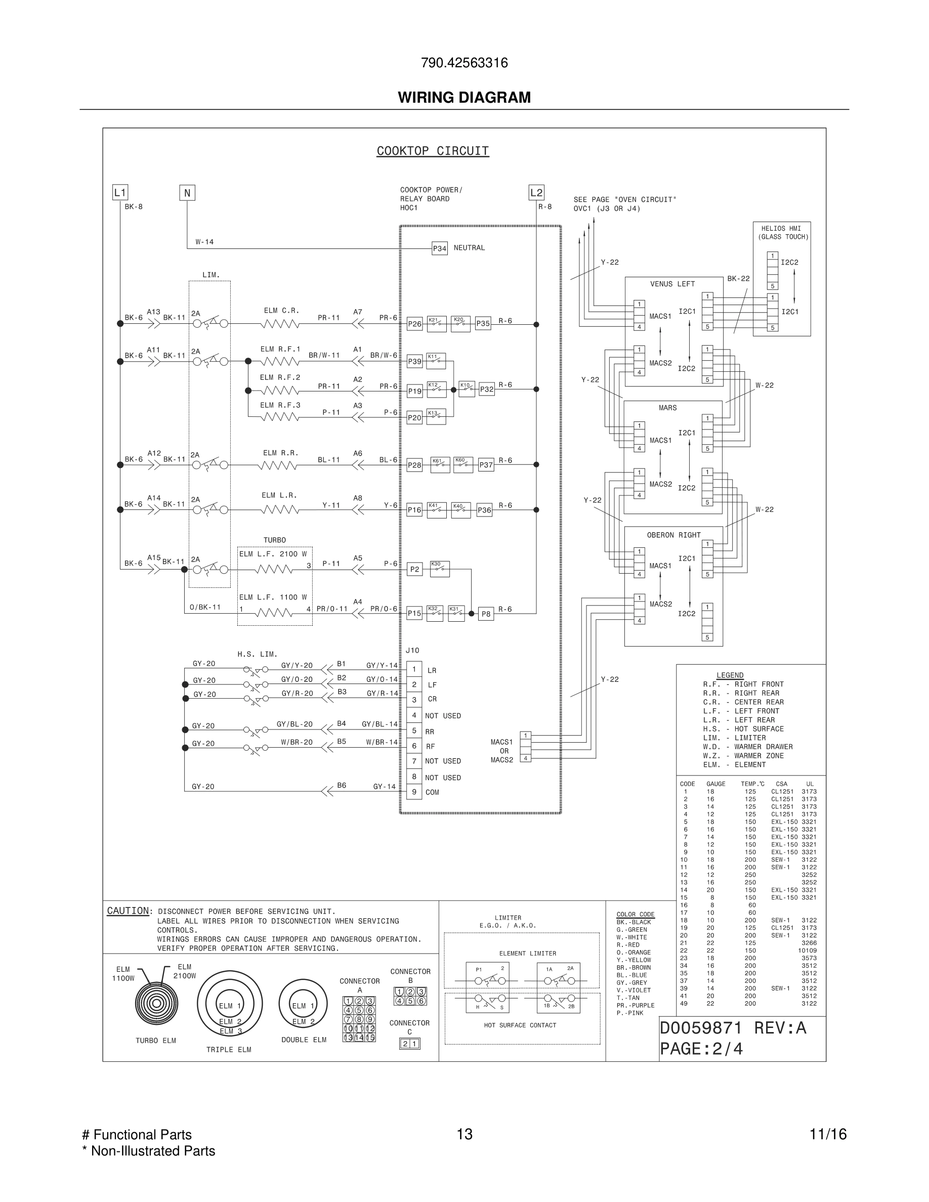 13 - WIRING DIAGRAM