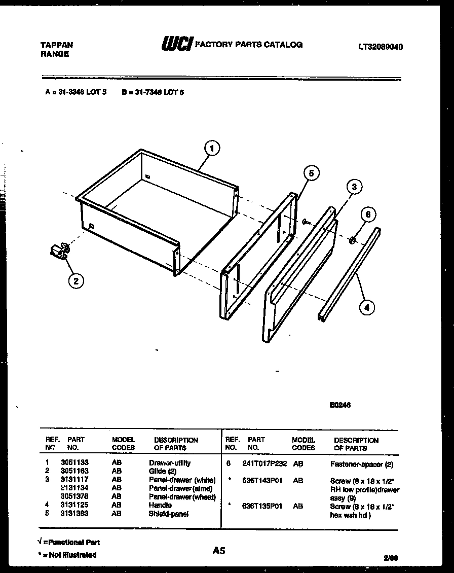 05 - DRAWER PARTS