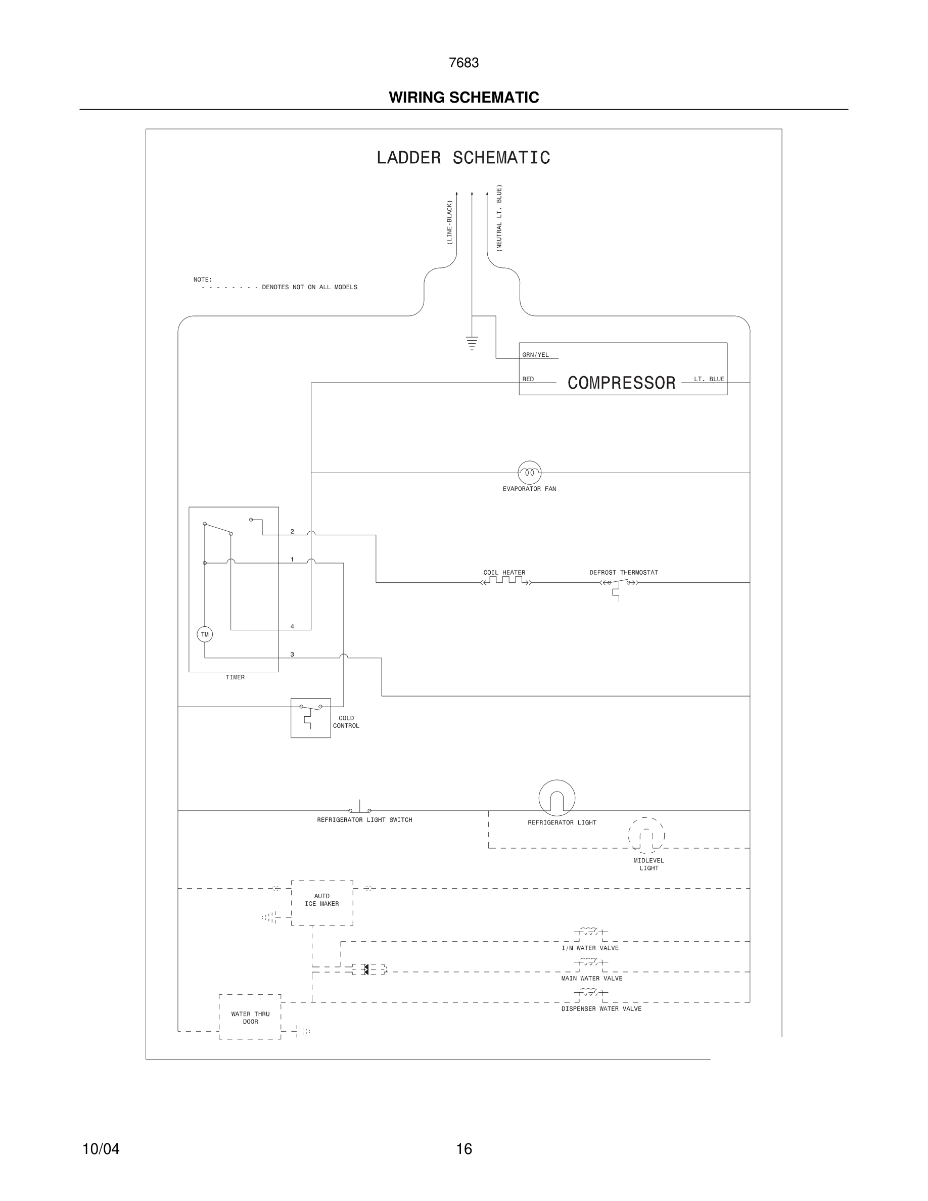 16 - WIRING SCHEMATIC