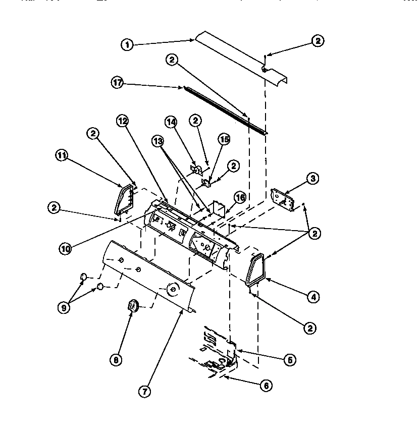 07 - GRAPHIC PANEL, CONTROL HOOD AND CONTROLS