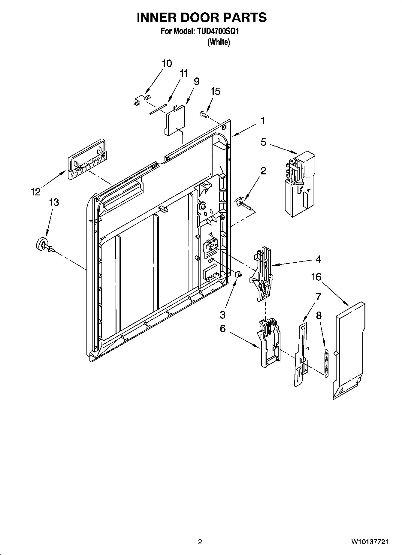 02 - INNER DOOR PARTS
