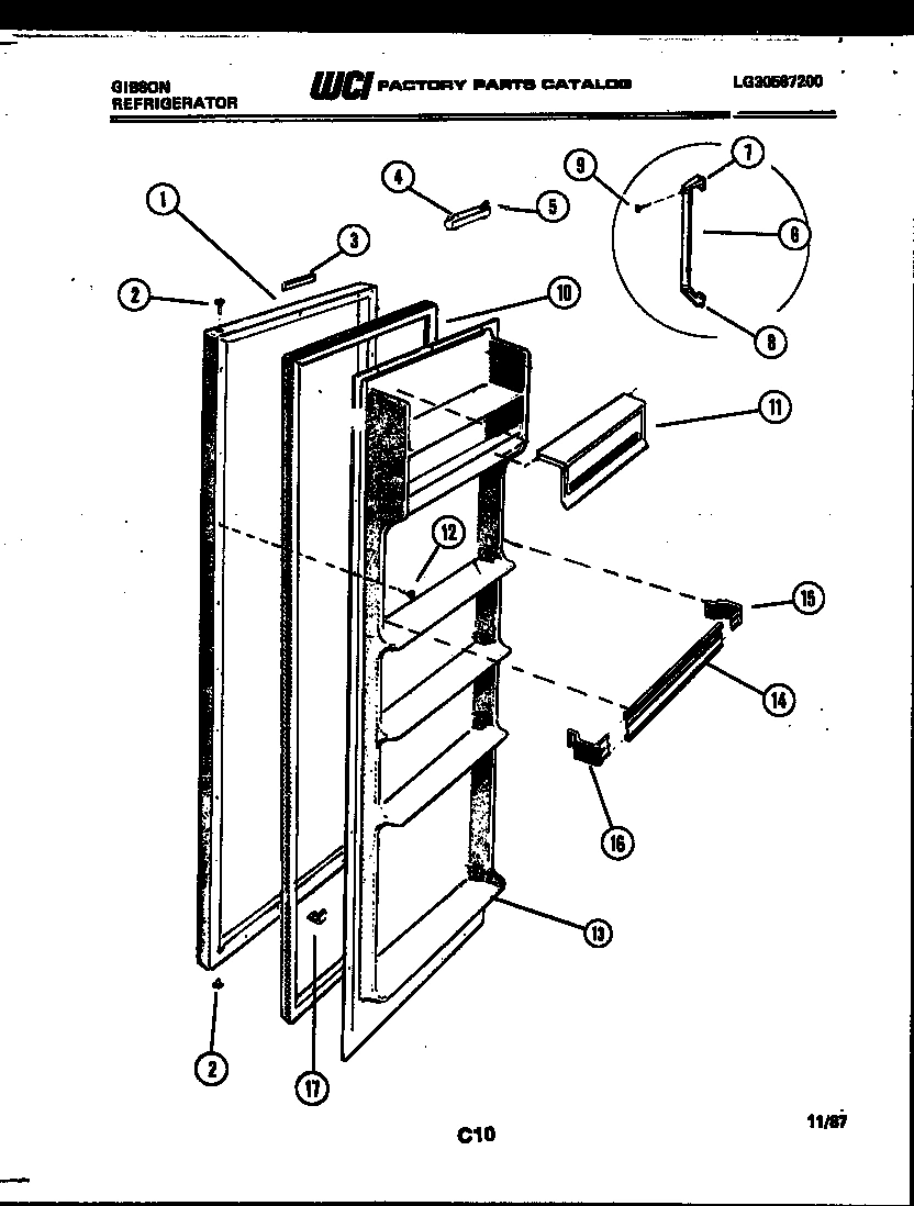 03 - REFRIGERATOR DOOR PARTS