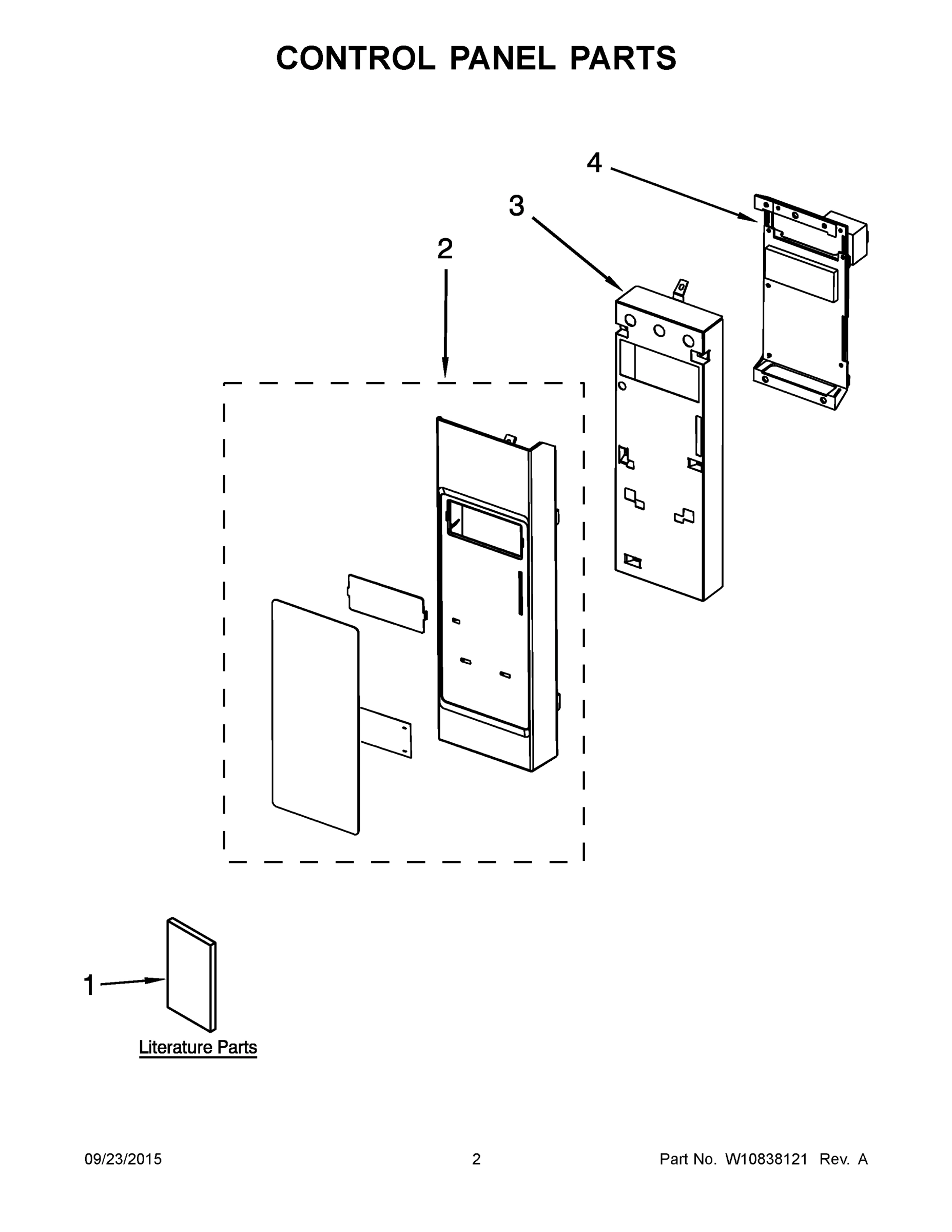 02 - CONTROL PANEL PARTS