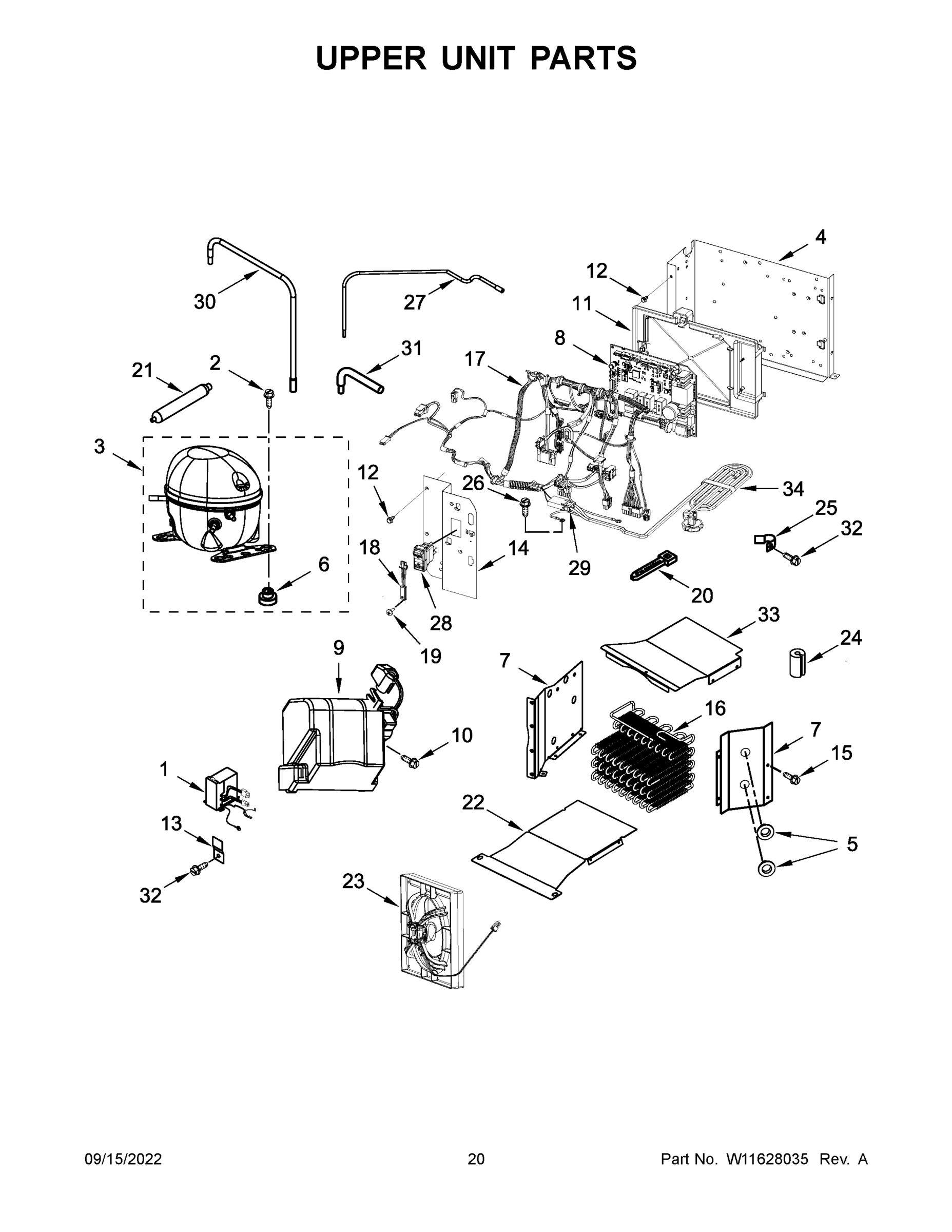 11 - UPPER UNIT PARTS