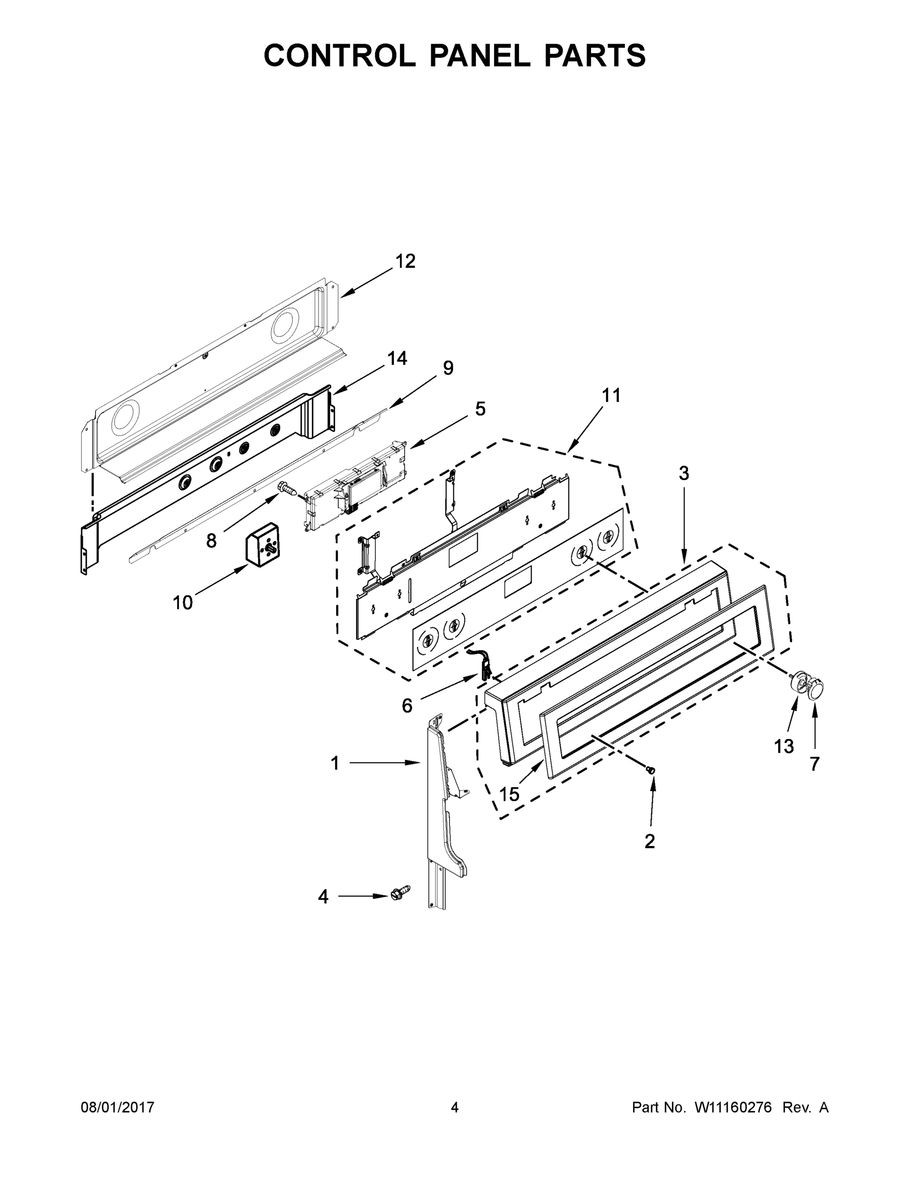 03 - CONTROL PANEL PARTS