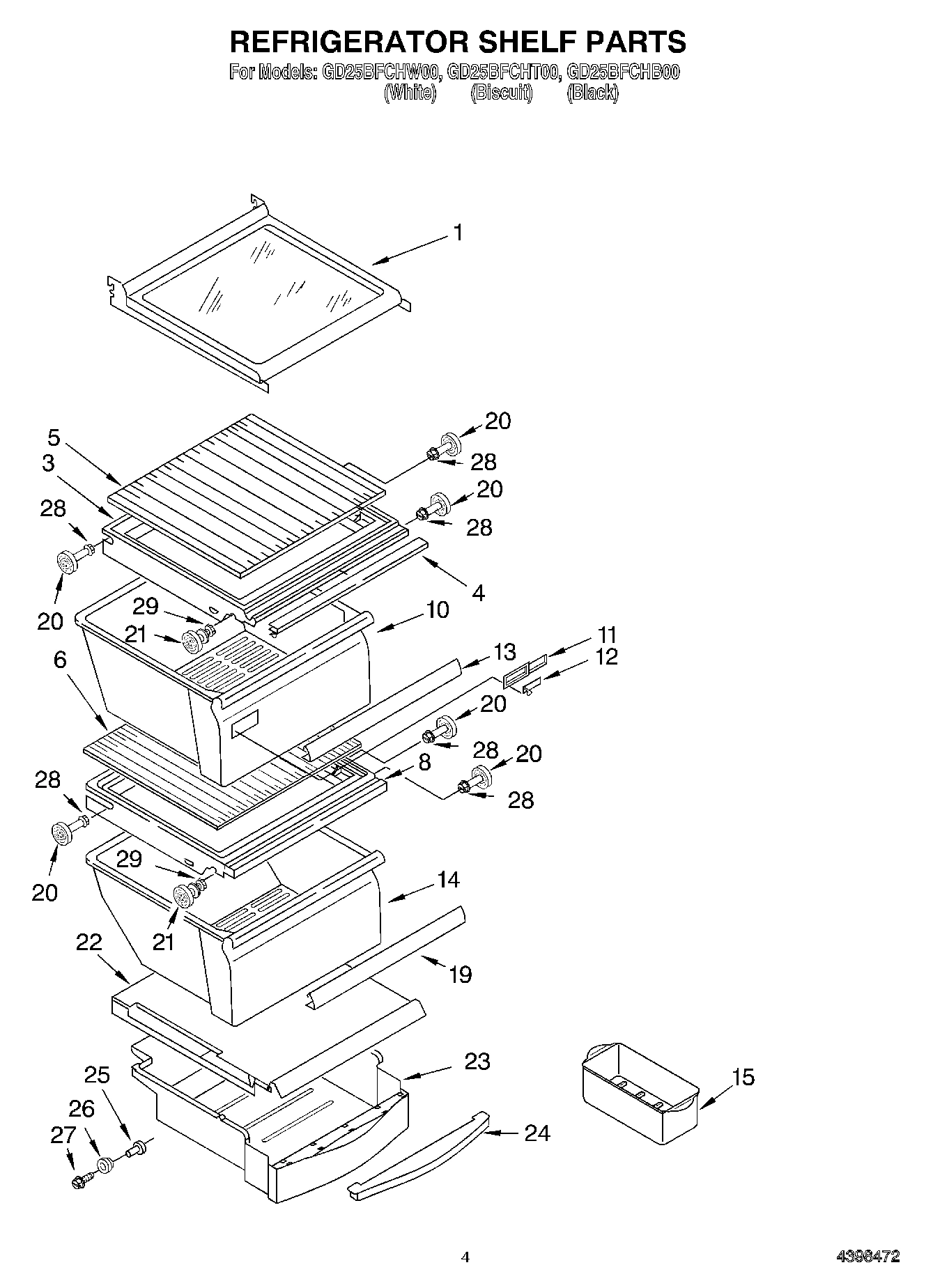 03 - REFRIGERATOR SHELF
