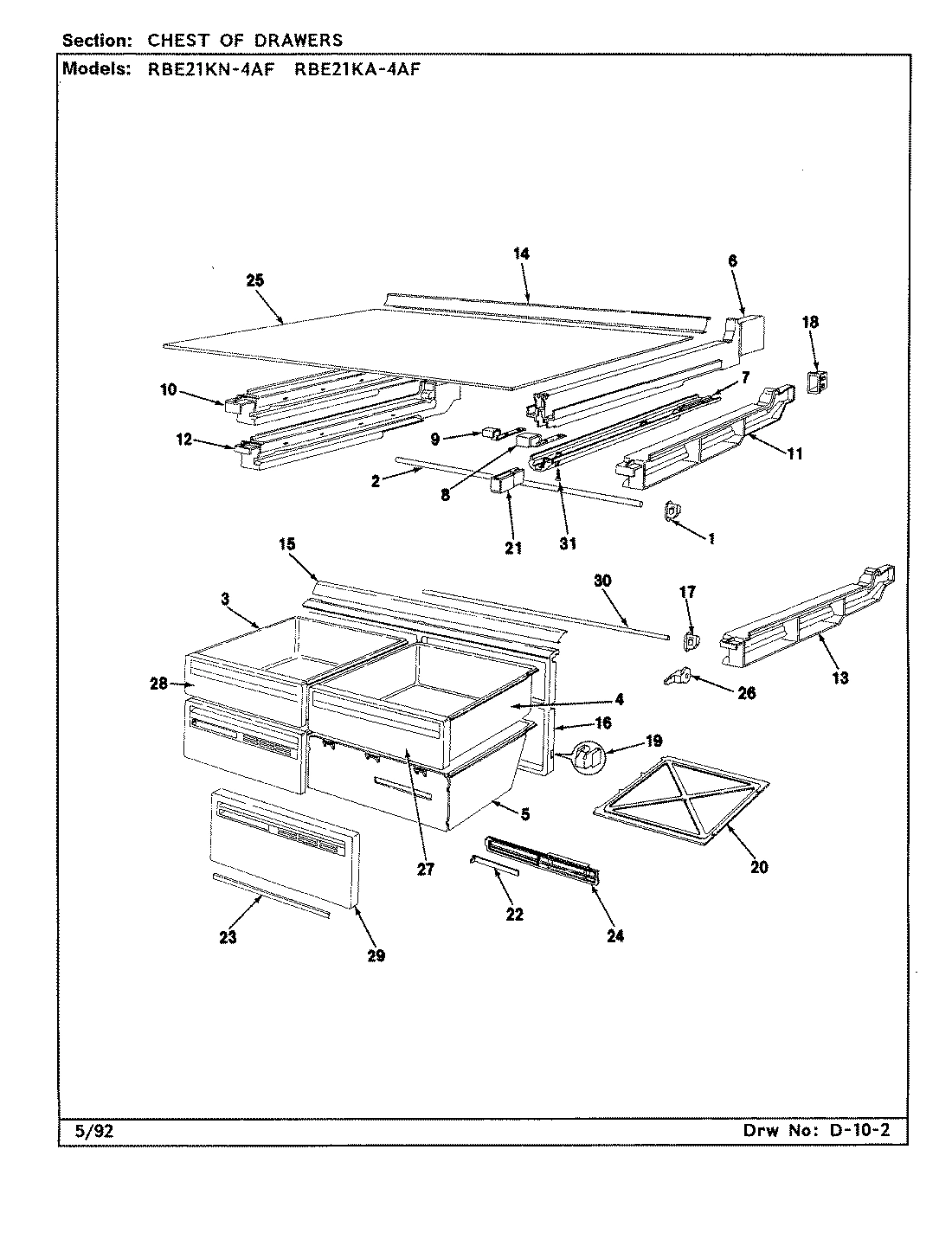01 - CHEST OF DRAWERS