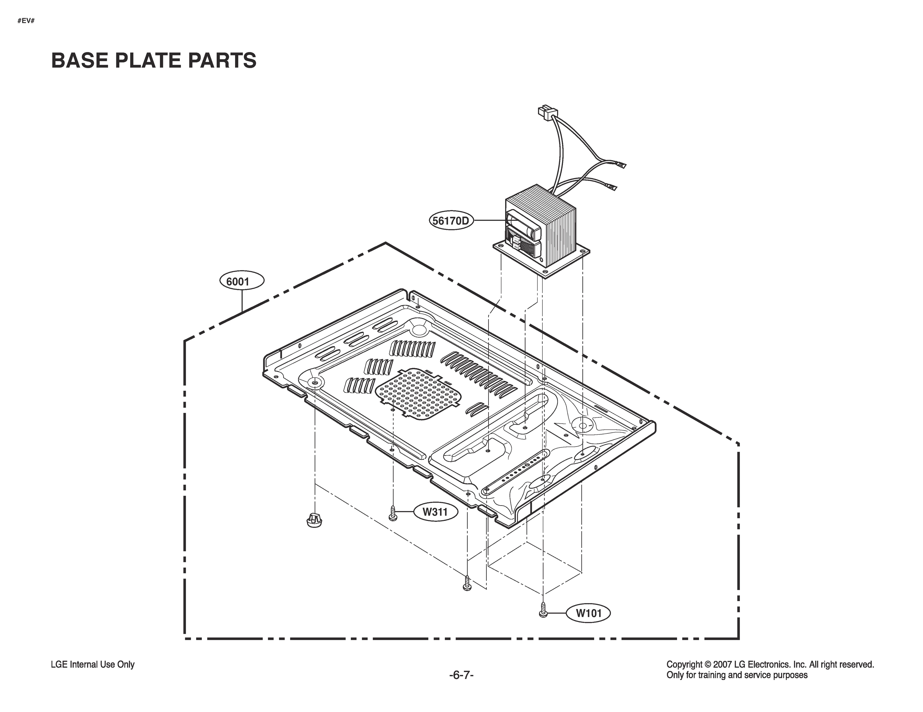 BASE PLATE PARTS