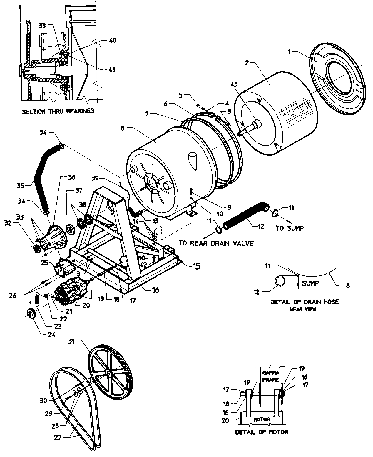 09 - MAIN EXPLODED VIEW - SUB ASSEMBLY