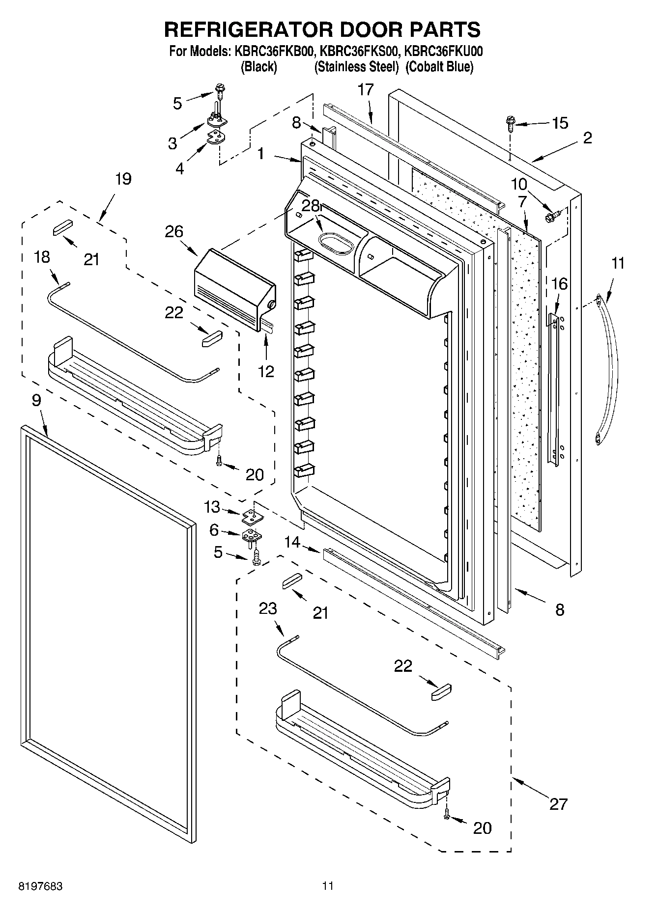 07 - REFRIGERATOR DOOR
