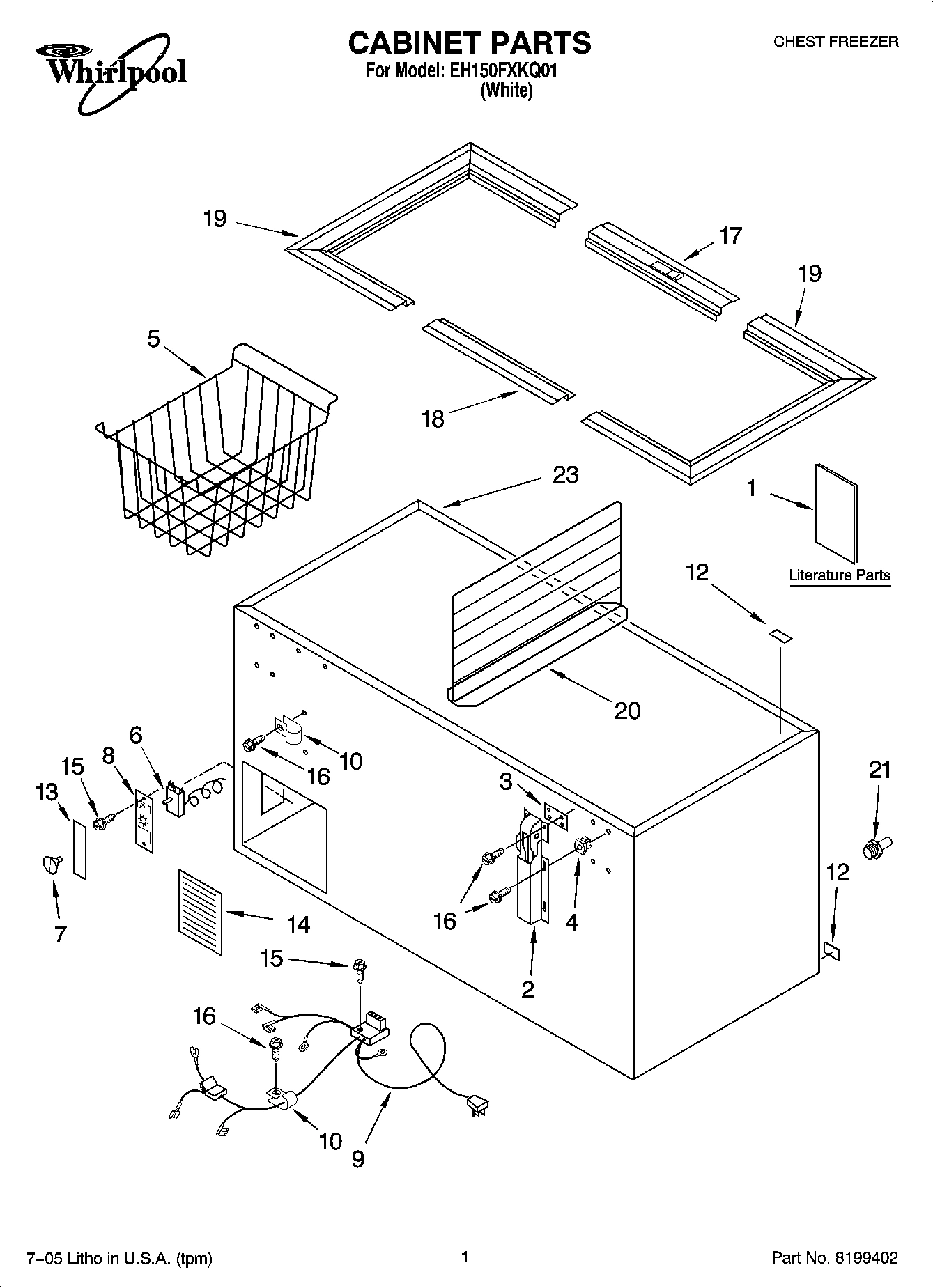 01 - CABINET PARTS